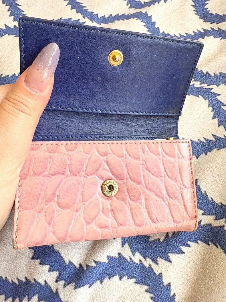 Vivienne Westwood Vivienne Westwood Pink crocodile leather key bag Size ONE SIZE - 8 Thumbnail