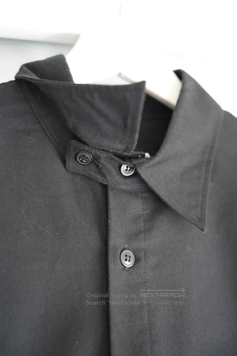 Yohji Yamamoto Yohji Yamamoto 17ss Signature Printed Staff Shirt Size US L / EU 52-54 / 3 - 4 Thumbnail