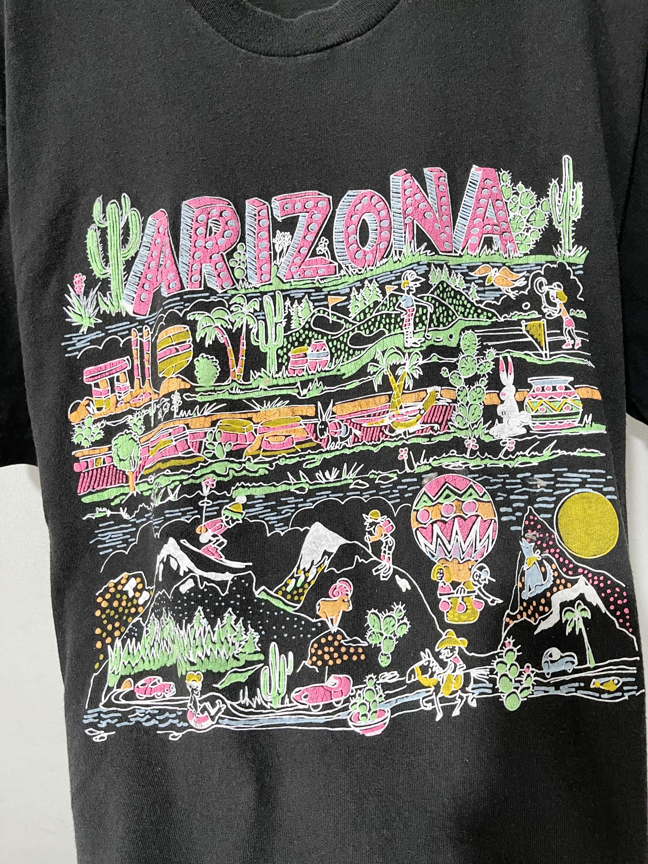 Arts & Science × Sci-Fi Fantasy × Vintage Vintage 90s Arizona Shirt Size US L / EU 52-54 / 3 - 2 Thumbnail