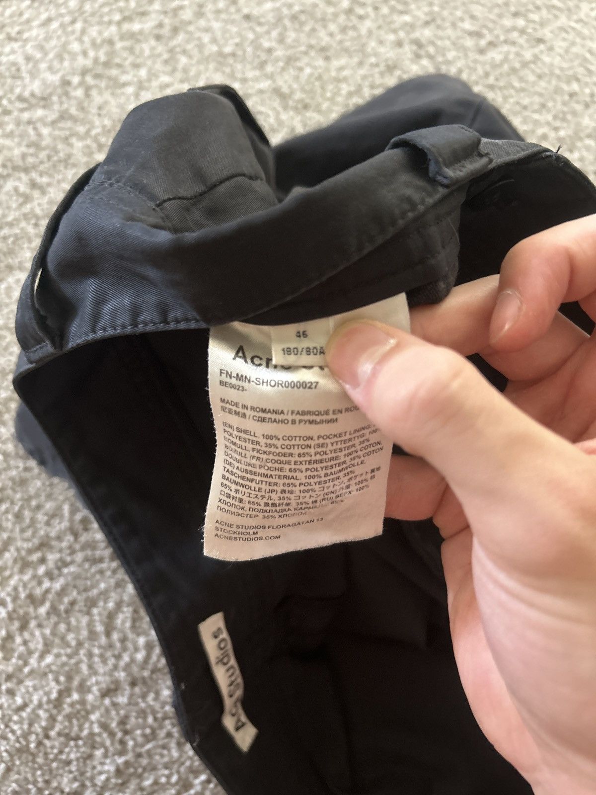 Acne Studios Acne studios shorts Size US 33 - 4 Thumbnail