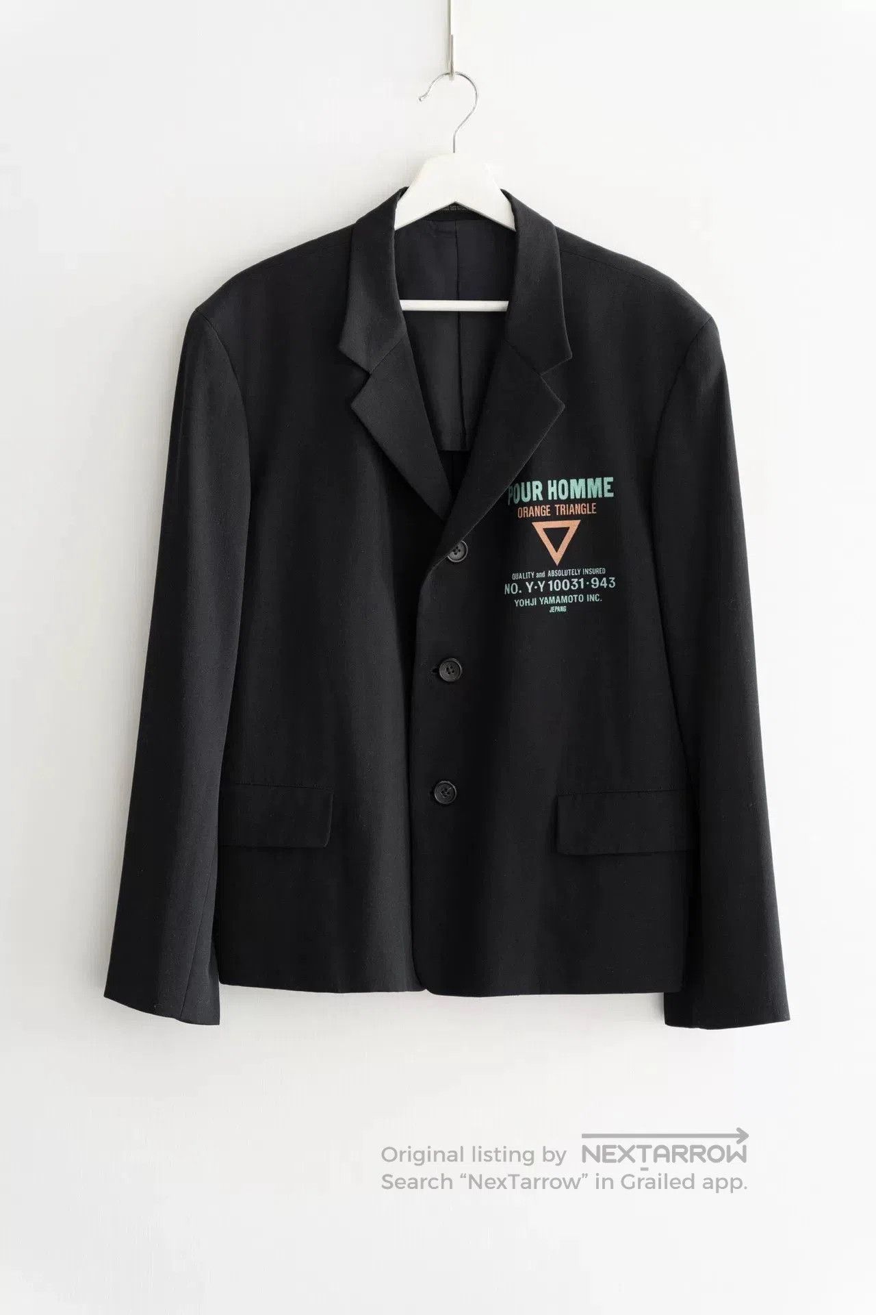Yohji Yamamoto Yohji Yamamoto Black Wool Suit Jacket. Size US S / EU 44-46 / 1 - 1 Thumbnail