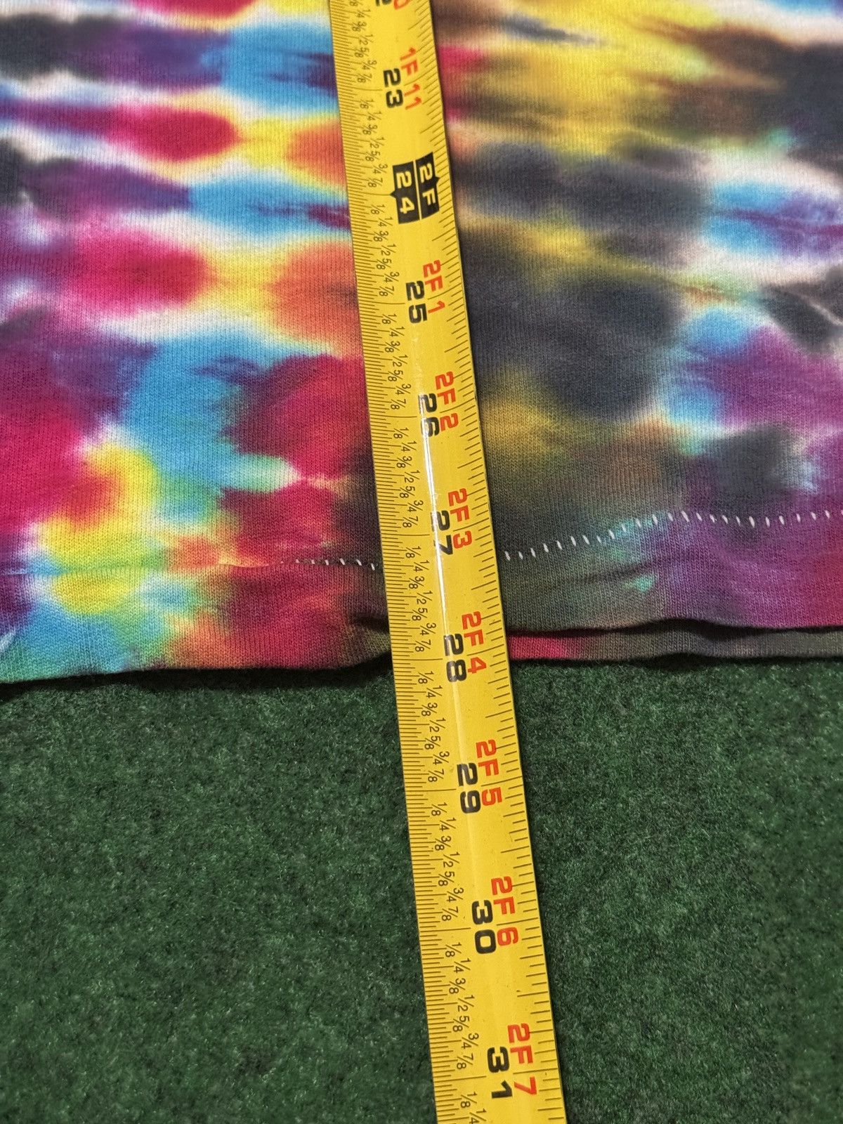 Vintage Vintage 90s INSANE Tie Dye Hippie Retro Psychedelic T Shirt Size US XL / EU 56 / 4 - 6 Thumbnail