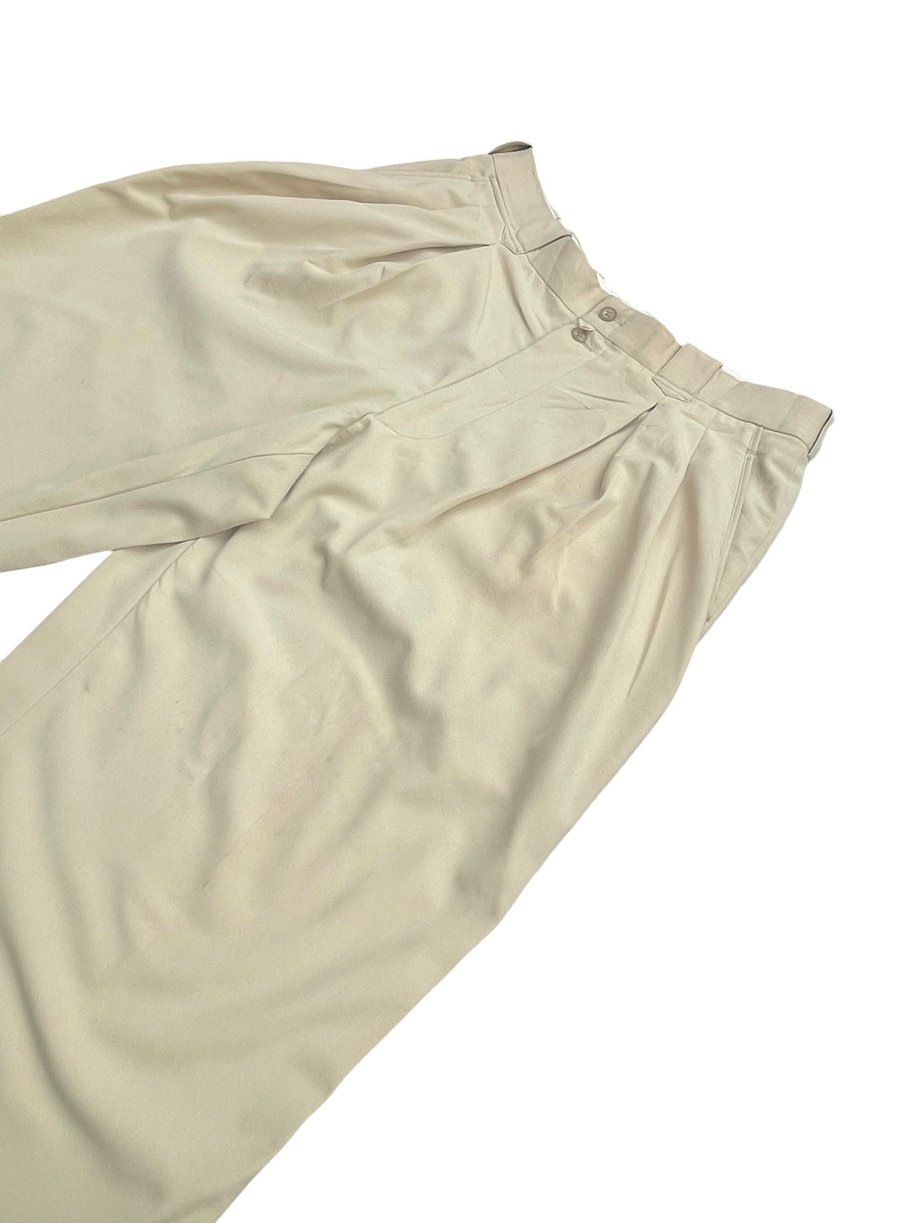 Japanese Brand Vintage MU Sports Pleated Trouser Size US 36 / EU 52 - 3 Thumbnail