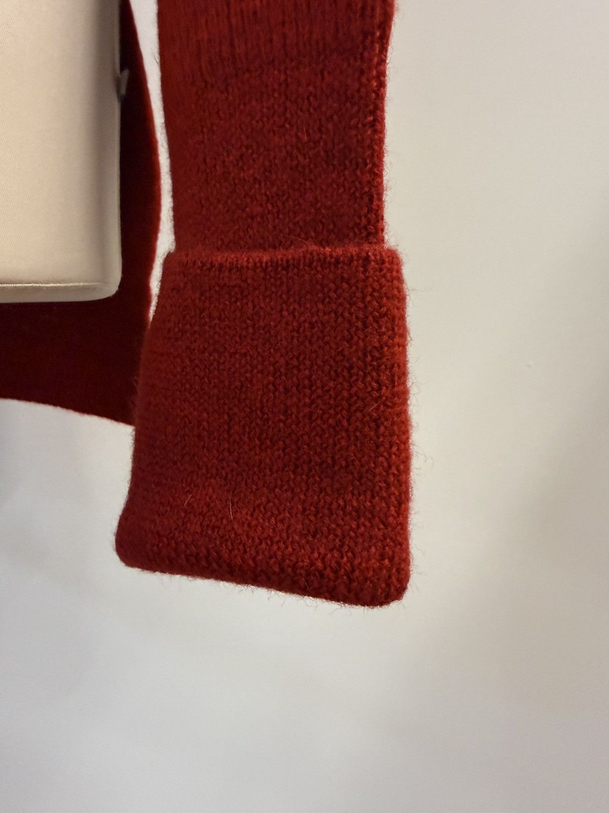Maison Margiela MAISON MARGIELA SS17 100% Wool Scarf-Neck Cardigan — Size L Size L / US 10 / IT 46 - 6 Thumbnail