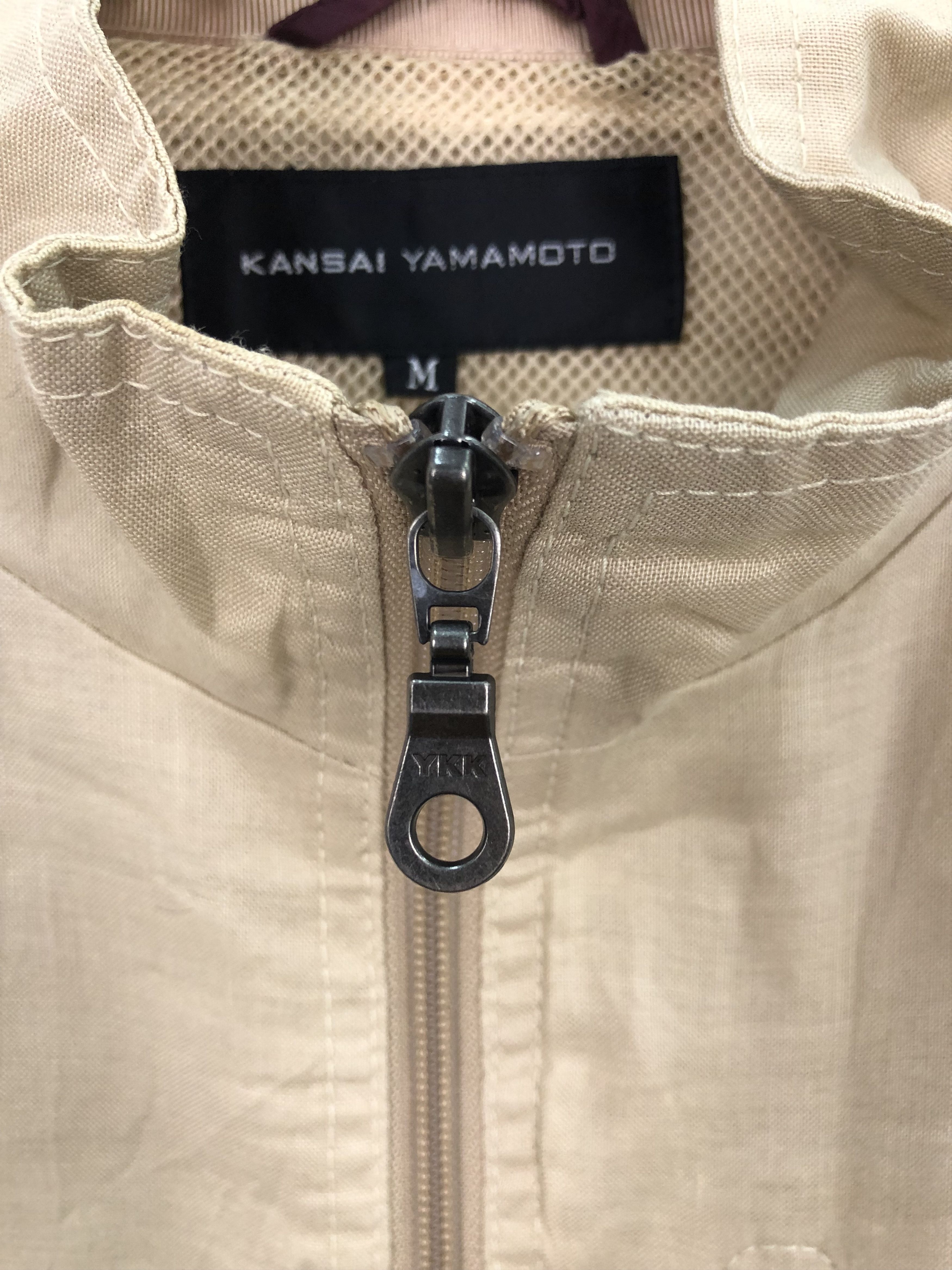 Japanese Brand Vintage Kansai Yamamoto Zipper Jacket J0235 Size US M / EU 48-50 / 2 - 10 Thumbnail