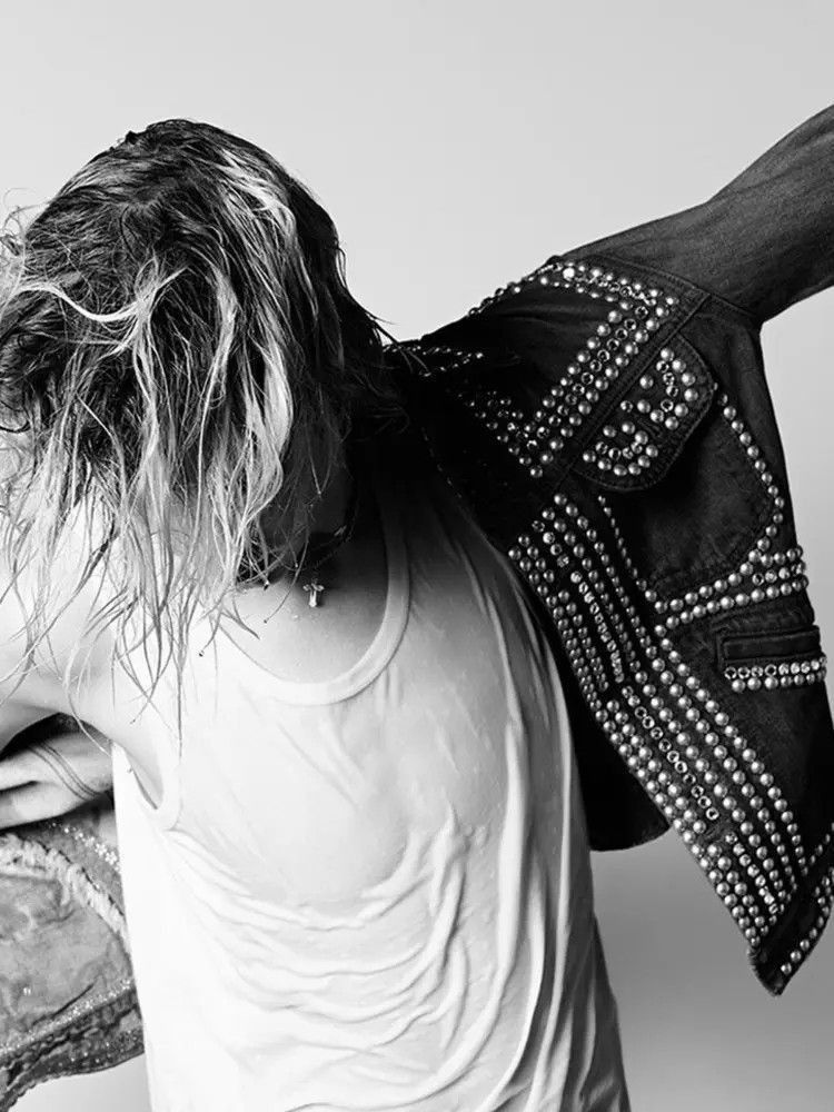 Saint Laurent Paris Saint Laurent Paris 16SS Rivet Denim Jacket-2507 Size US XS / EU 42 / 0 - 5 Thumbnail