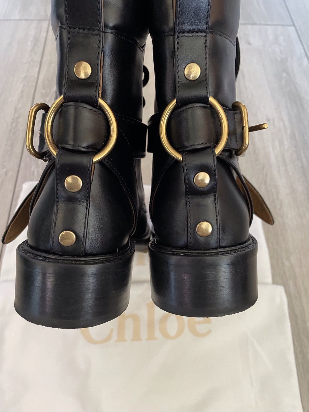 Chloe ⛧°. ⋆༺ Avant Garde Boots ༻⋆. °⛧ Size US 5 / IT 35 - 2 Thumbnail