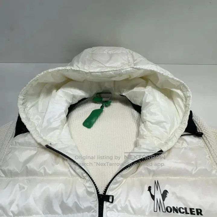 Moncler Moncler Printed Logo Zip Hooded Down Jacket. Size US XL / EU 56 / 4 - 4 Thumbnail