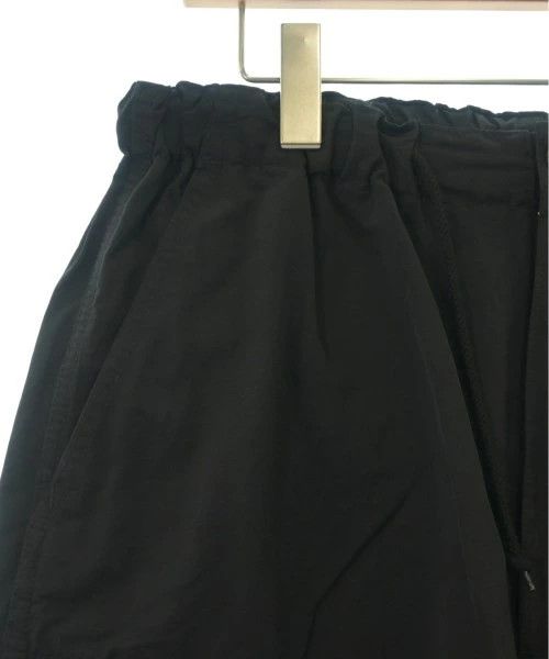 Comme des Garcons Homme Plus Cropped Pants Cotton Nylon Rubber Waist Cargo Pants Black Size US 32 / EU 48 - 4 Thumbnail
