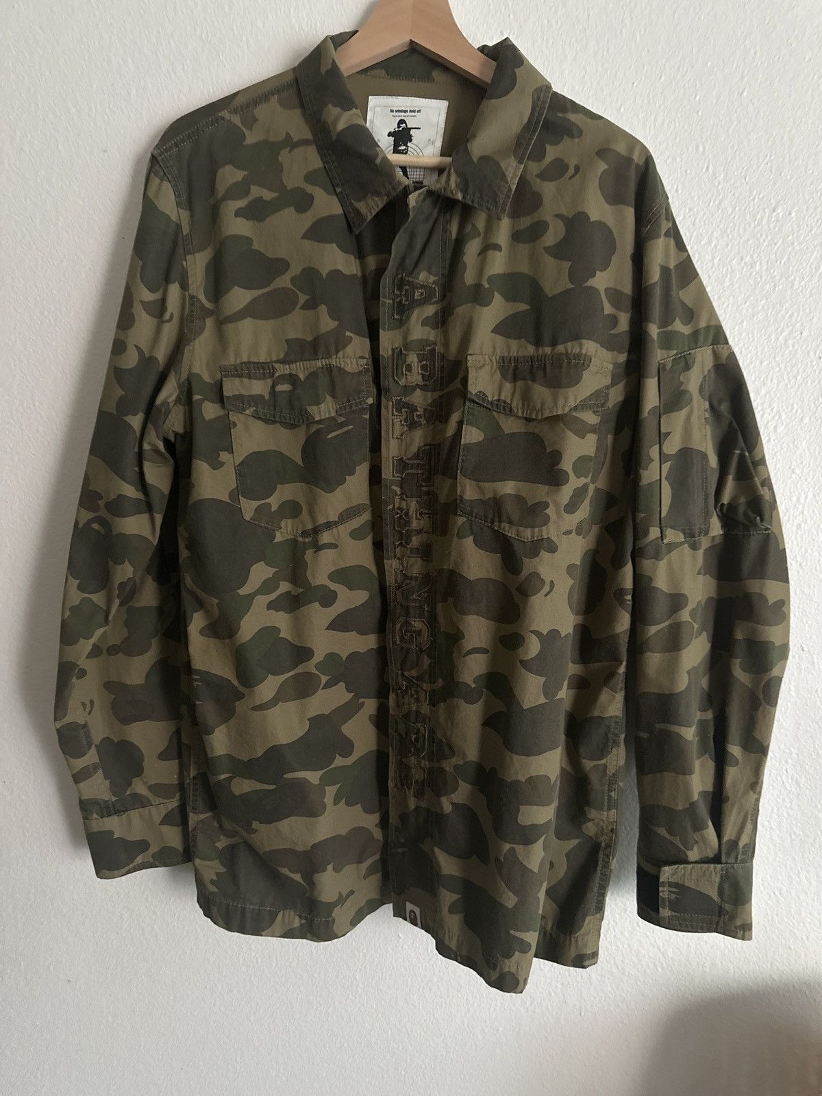 Bape 1st Camo Military Jacket Size US XL / EU 56 / 4 - 2 Thumbnail
