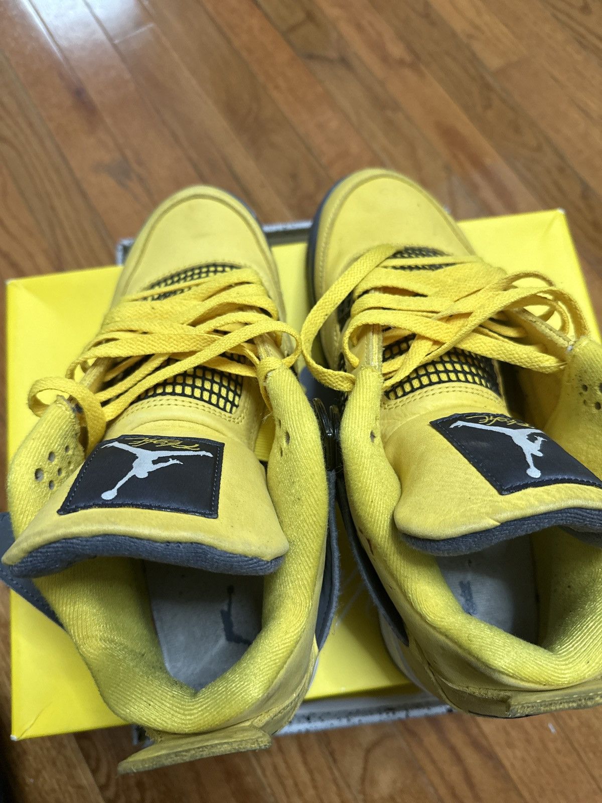 Jordan Brand Lighting Thunder Jordan 4s Size US 10 / EU 43 - 4 Thumbnail