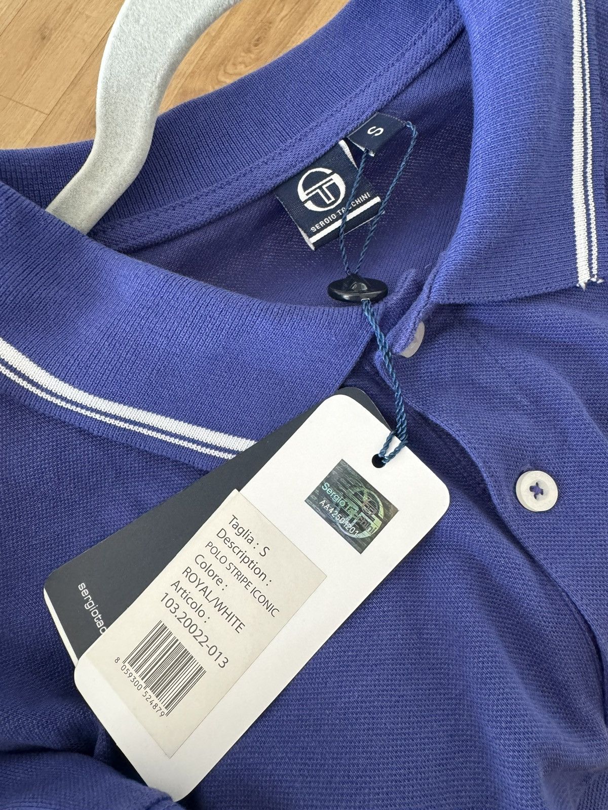 Sergio Tacchini Sergio Tacchini polo shirt blue new with tags Size US S / EU 44-46 / 1 - 5 Thumbnail