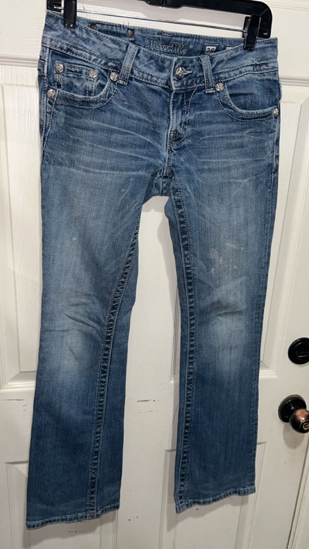 Miss Me Miss me jeans boot 28 w black accent pocket Size 28" / US 6 / IT 42 - 1 Thumbnail