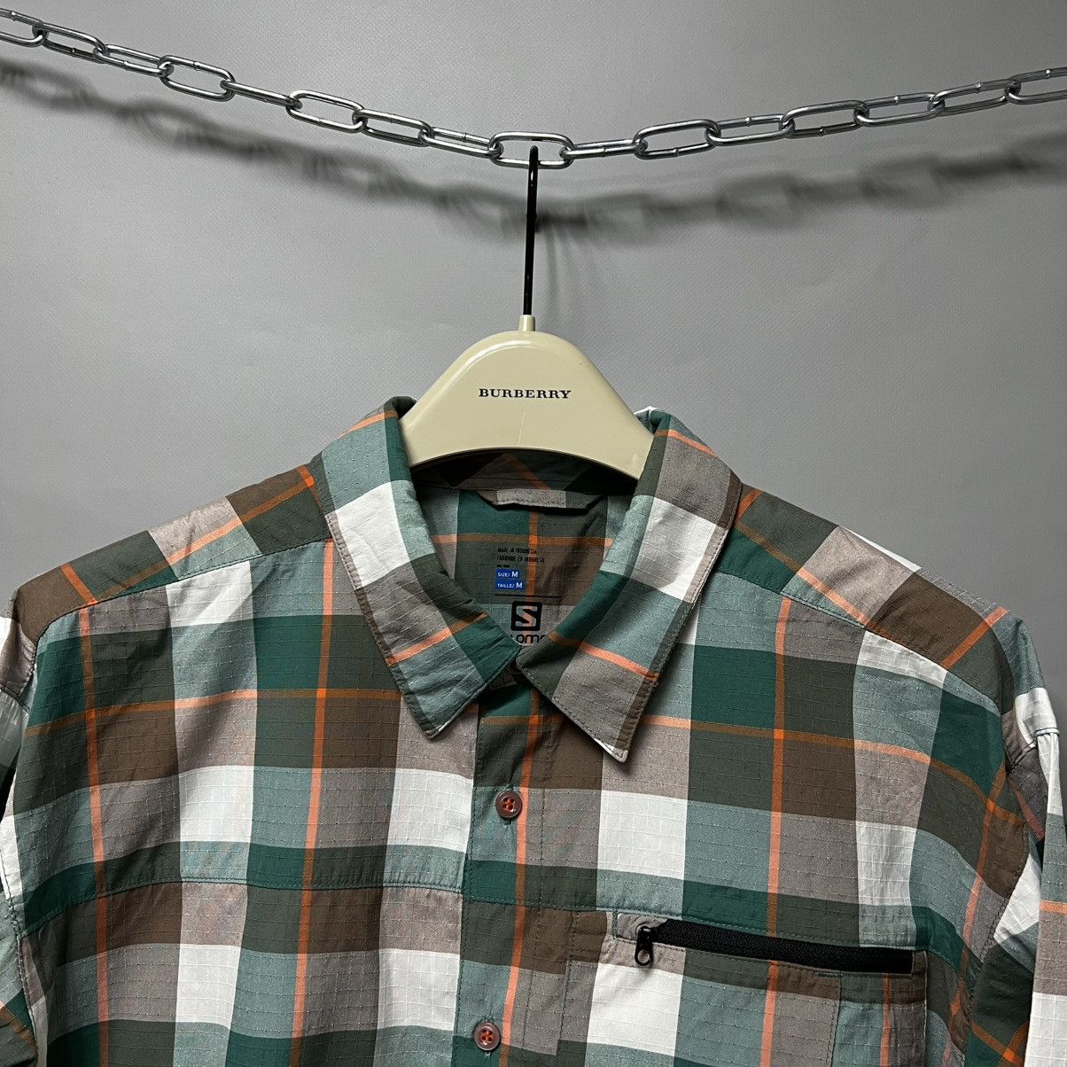Salomon Salomon Shirt Button Up Men’s Plaid size M Size US M / EU 48-50 / 2 - 2 Thumbnail