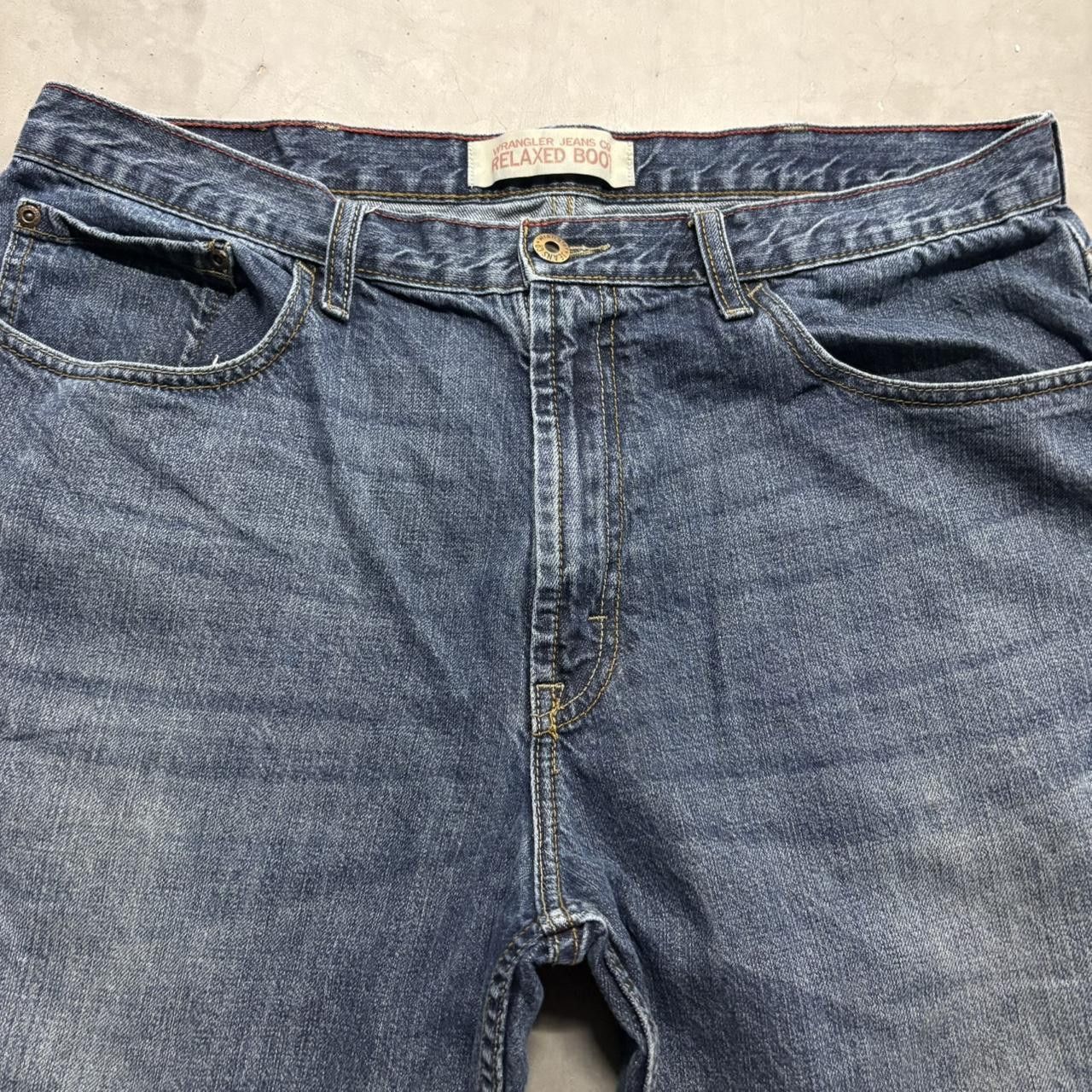 Vintage Crazy Vintage Y2K 2000s Baggy Streetwear Grunge Dark Wash Denim Jeans! Size US 36 / EU 52 - 4 Thumbnail