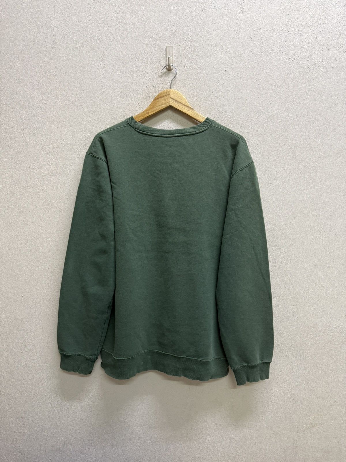 Stussy Stussy Emdroidery Center Logo Distressed Sweatshirt Size US XL / EU 56 / 4 - 23 Thumbnail