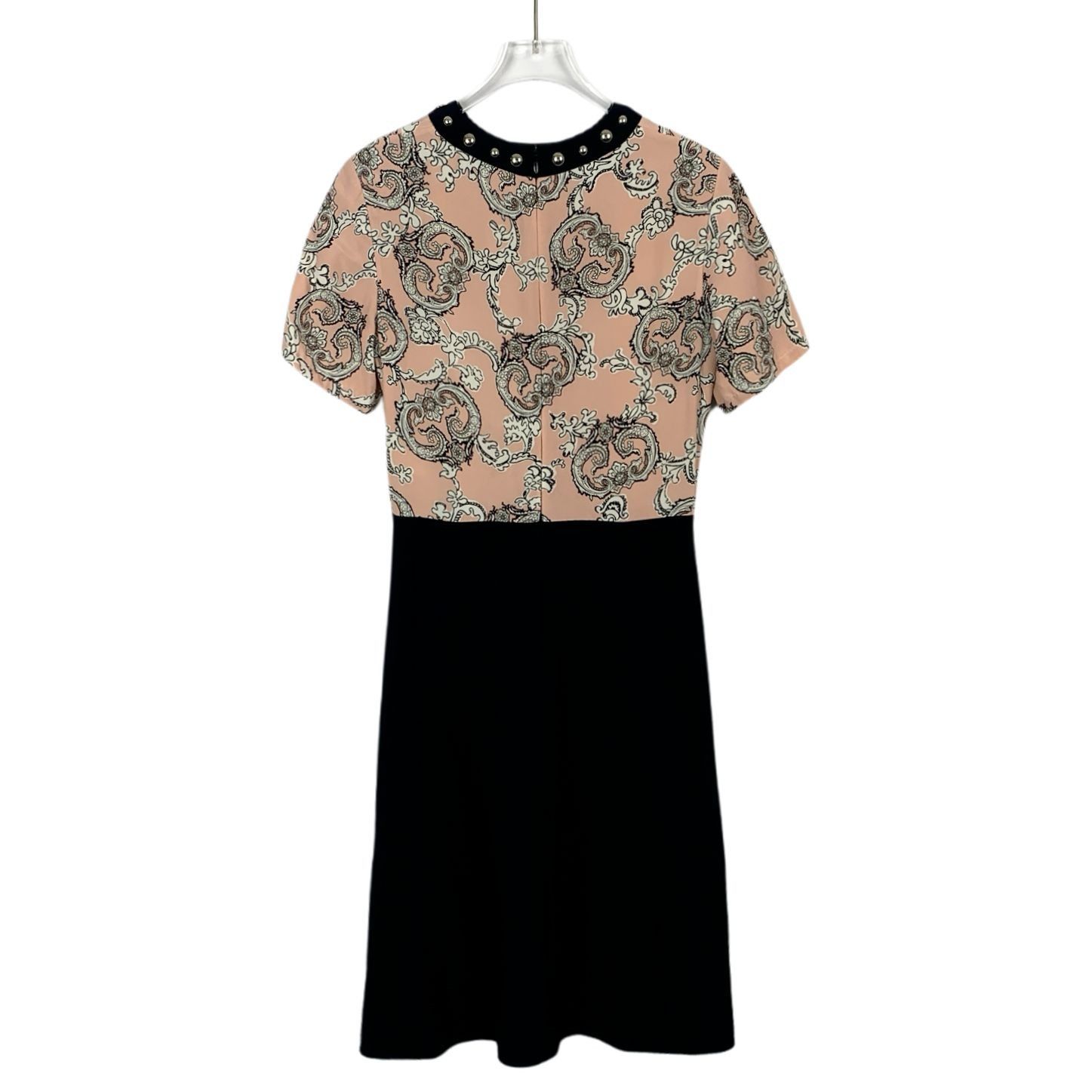 Louis Vuitton Louis Vuitton Paris Silk Paisley Print Dress Black & Beige S Size XS / US 0-2 / IT 36-38 - 7 Thumbnail