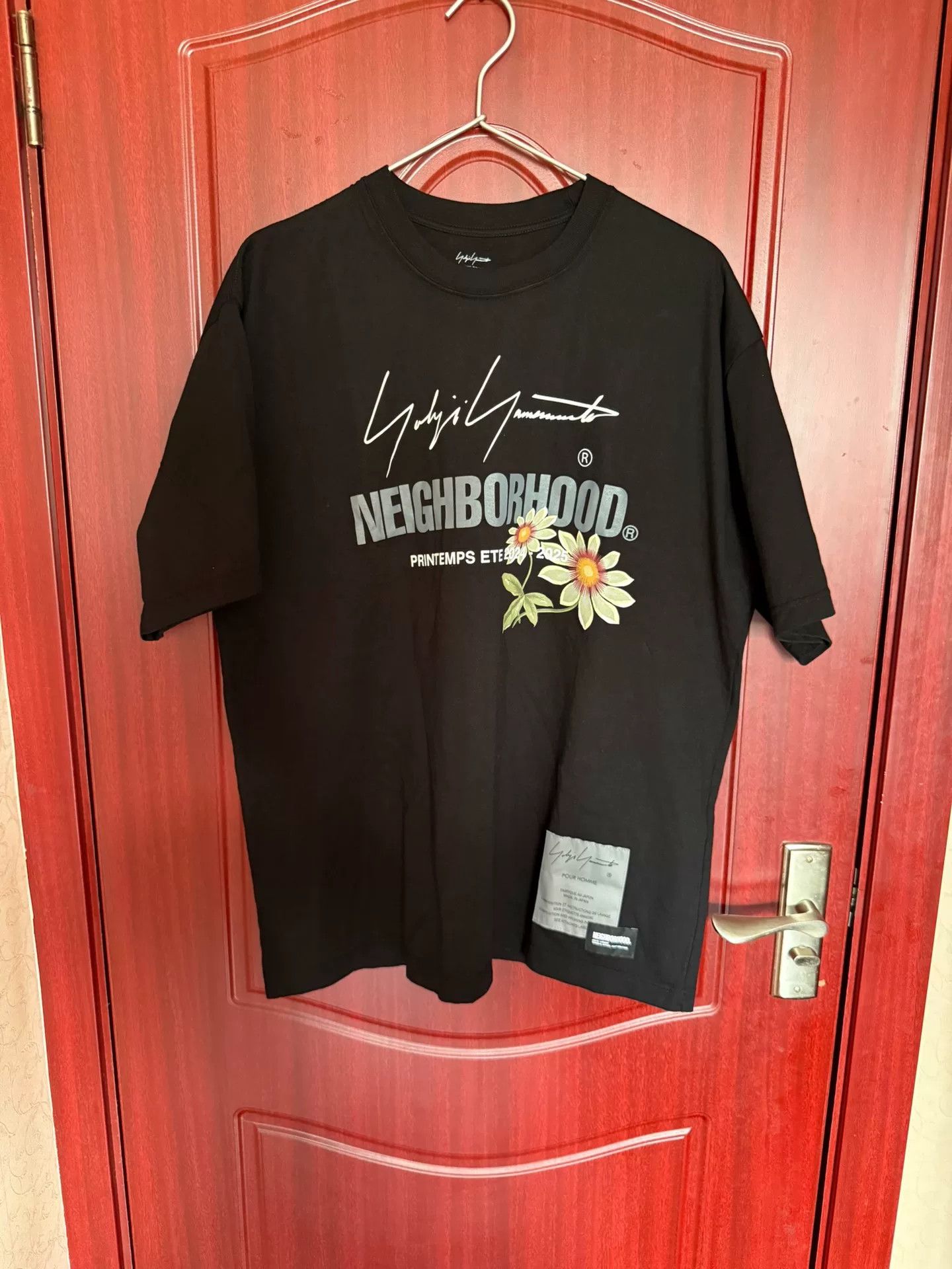 Yohji Yamamoto Short Sleeve Collaboration Tee