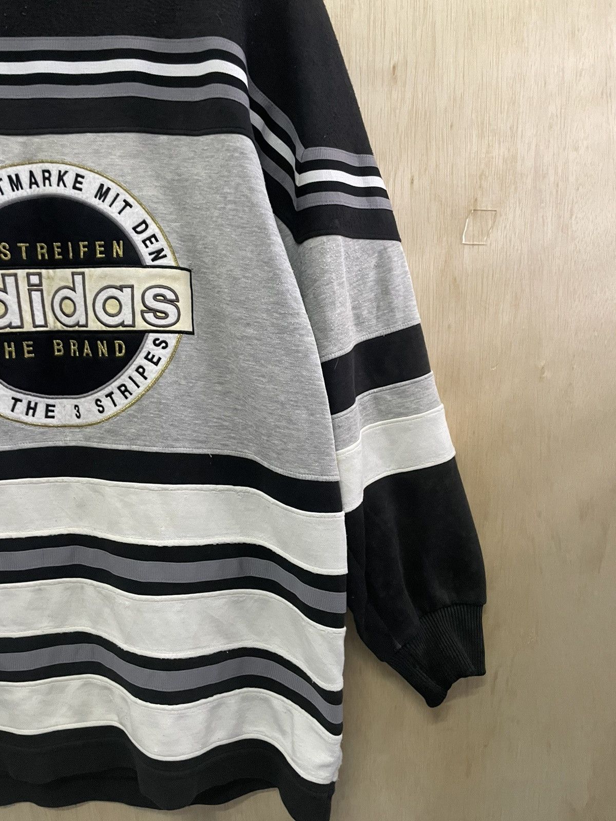 Adidas × Vintage Adidas vintage 90’s sweatshirt made in japan Size US L / EU 52-54 / 3 - 4 Thumbnail