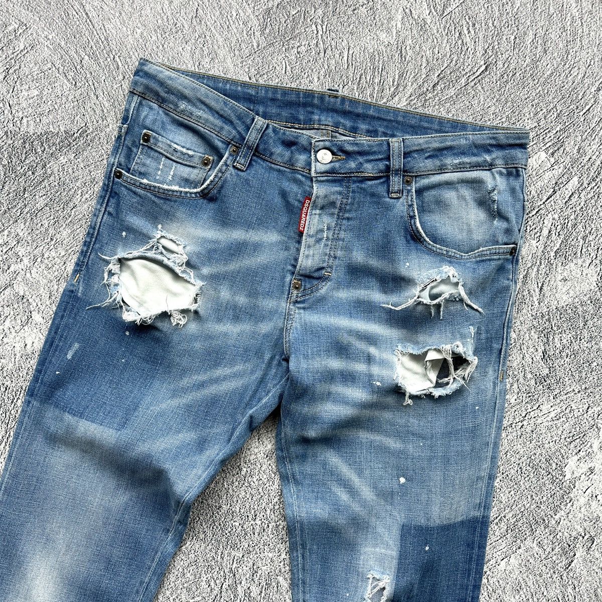 Dsquared2 Men’s Jeans DSQUARED2 Blue Size: 50 Size US 34 / EU 50 - 7 Thumbnail