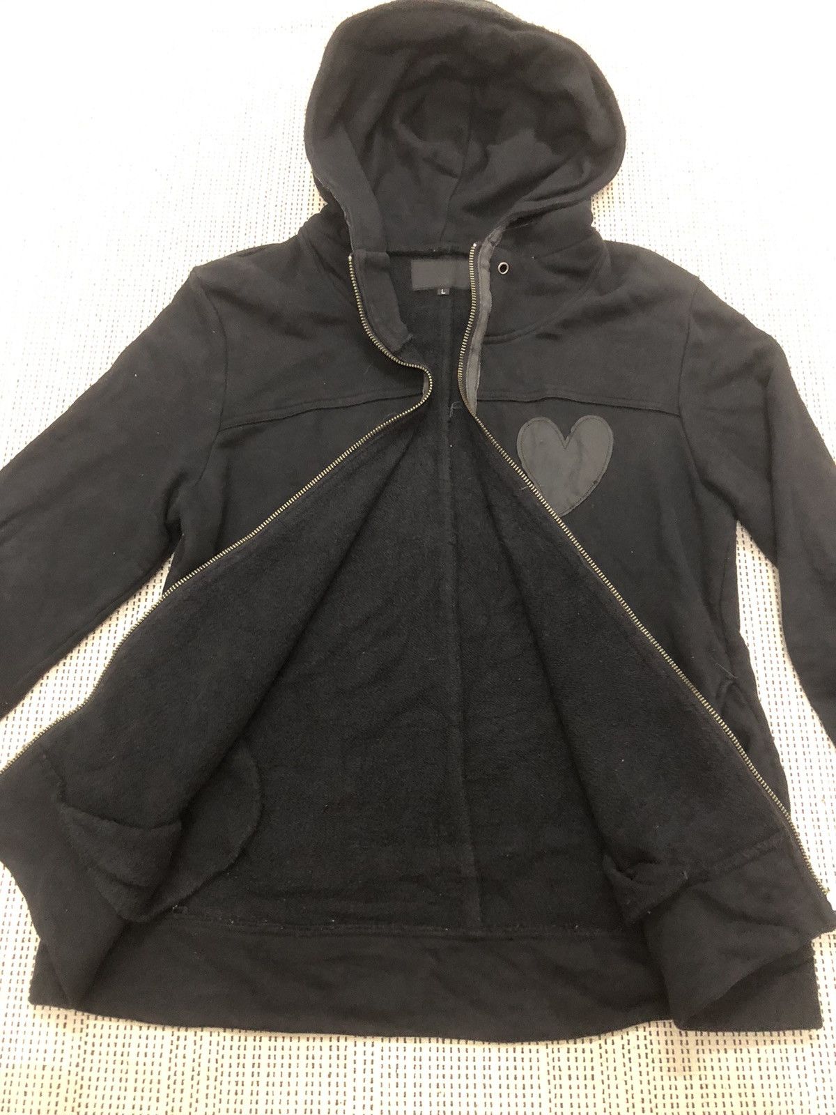 Japanese Brand Roen X SemanticDesign Japanese Punk Black Hoodie Size US L / EU 52-54 / 3 - 10 Thumbnail