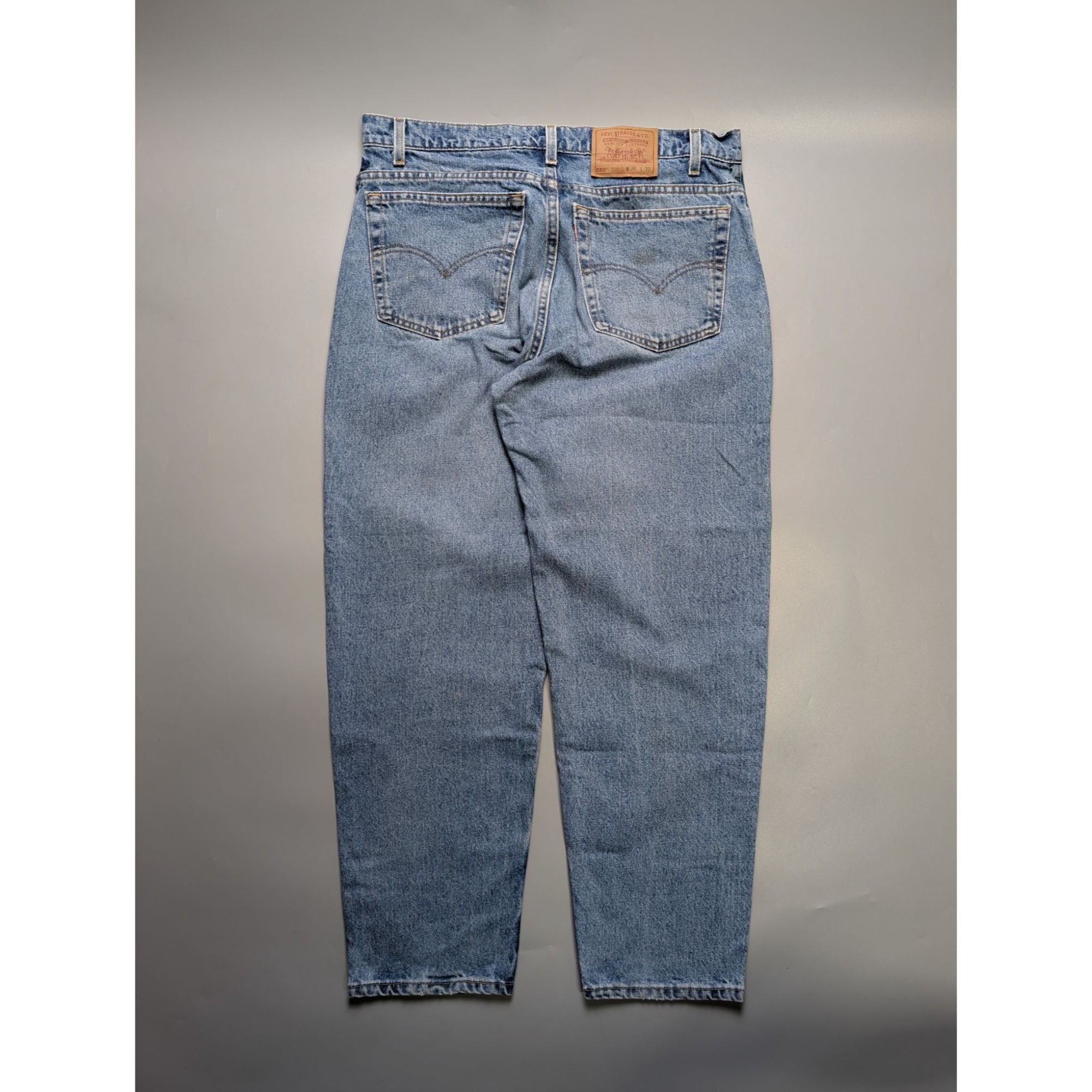 Levi's Levi's 550 Made in USA Relaxed Fit Denim Jeans Pants (Y1078) Size US 38 / EU 54 - 13 Thumbnail