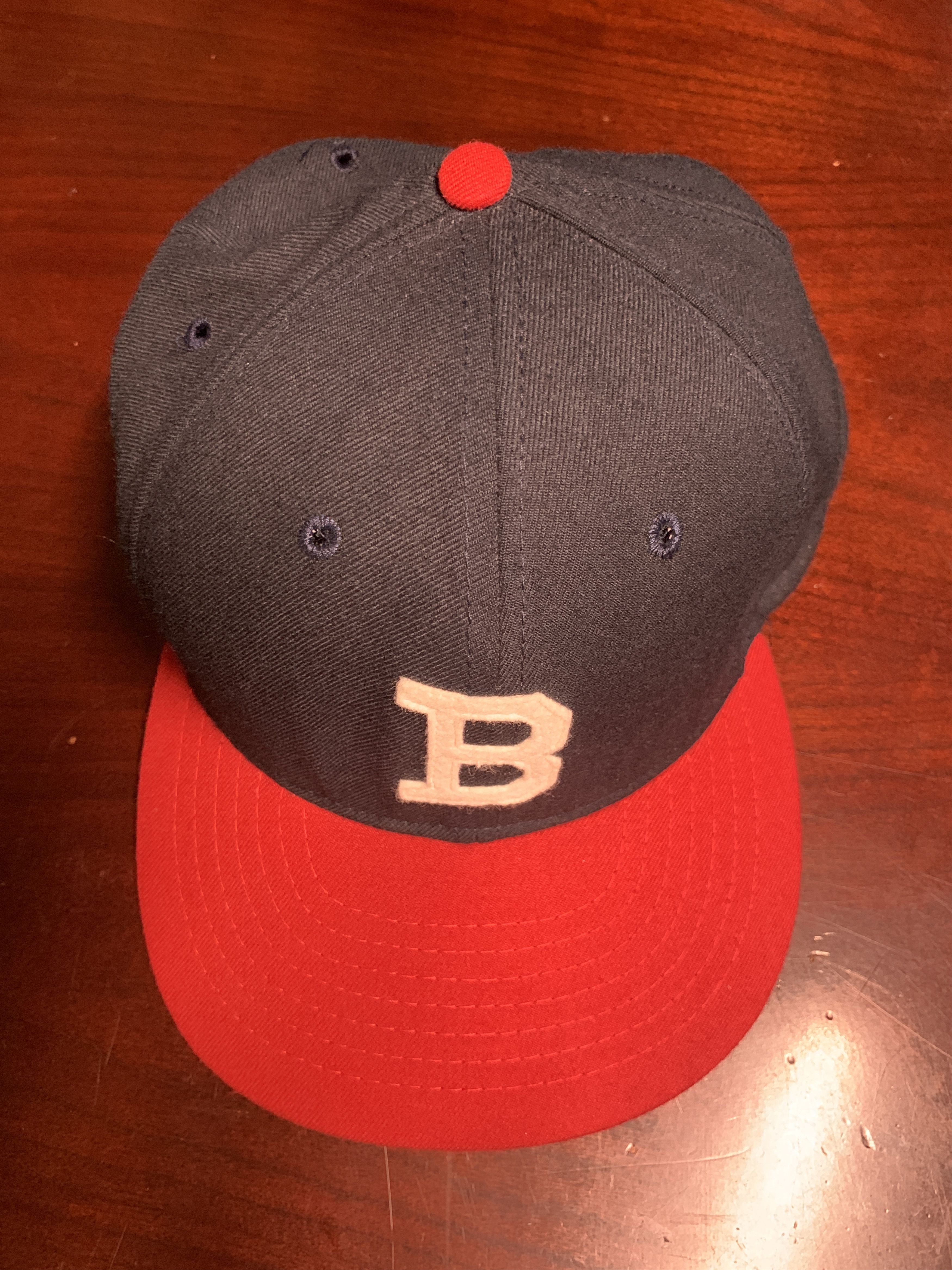 Cooperstown Collection Boston Braves Cooperstown Roman Hat 1990's Reproduction Size ONE SIZE - 2 Thumbnail