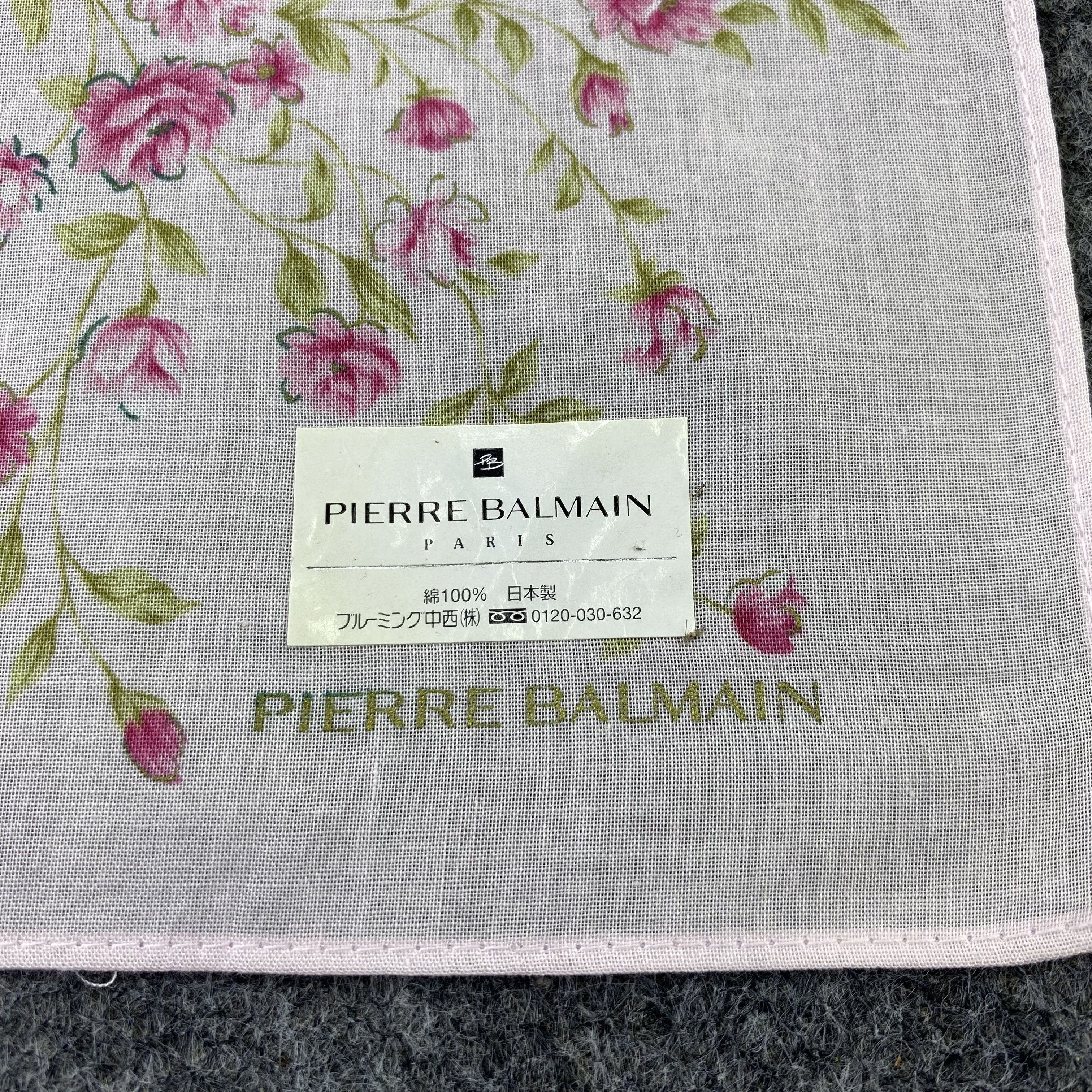 Pierre Balmain Pierre Balmain Handkerchief / Bandana / Neckerchief-B1382 Size ONE SIZE - 7 Thumbnail