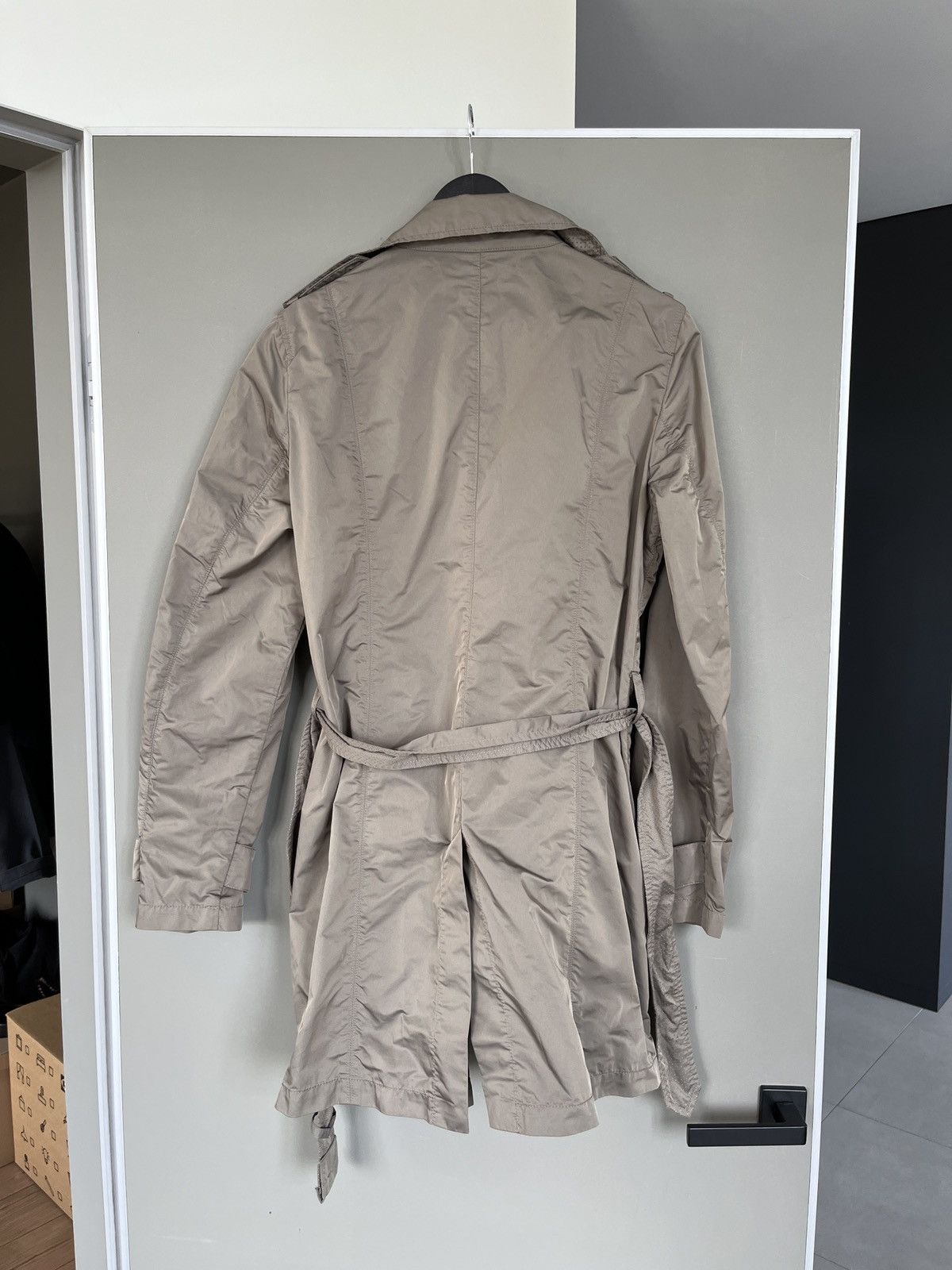 Gimo's Gimos Nylon Trench Coat Size L / US 10 / IT 46 - 12 Thumbnail