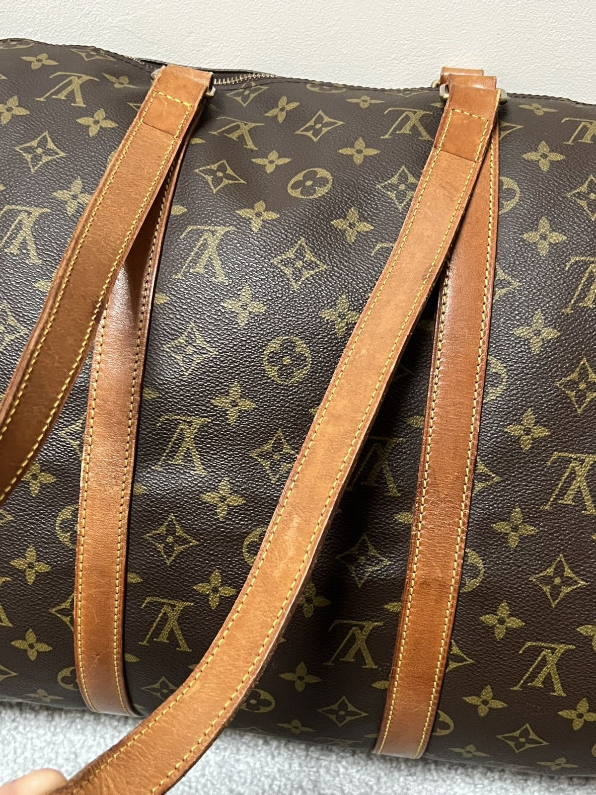 Louis Vuitton Louis Vuitton Flanery 50 Brown Monogram Shoulder Bag Size ONE SIZE - 7 Thumbnail