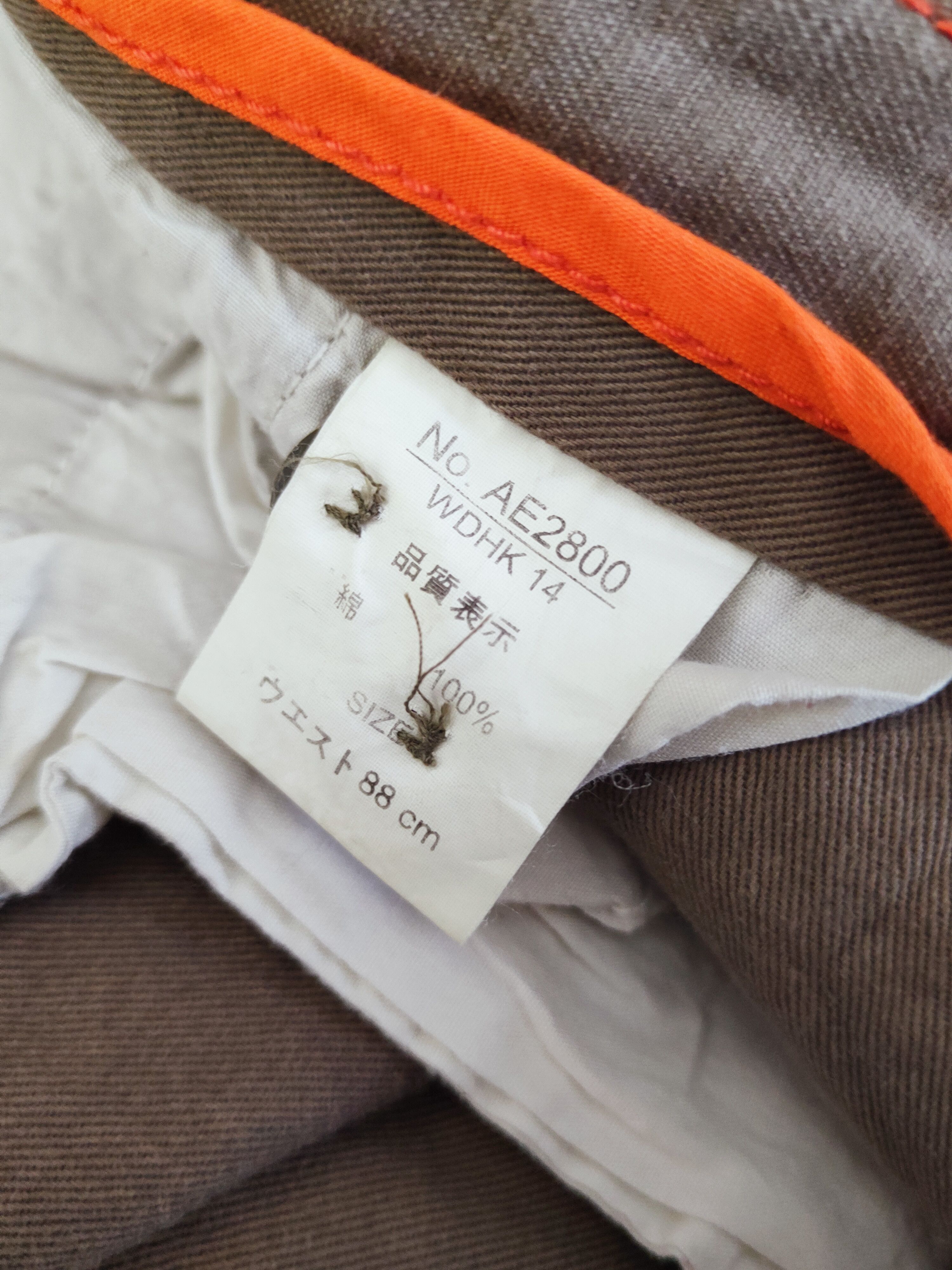 Japanese Brand Baycrest Dark Brown Faded Multipocket Cargo Pants #W323 Size US 34 / EU 50 - 13 Thumbnail