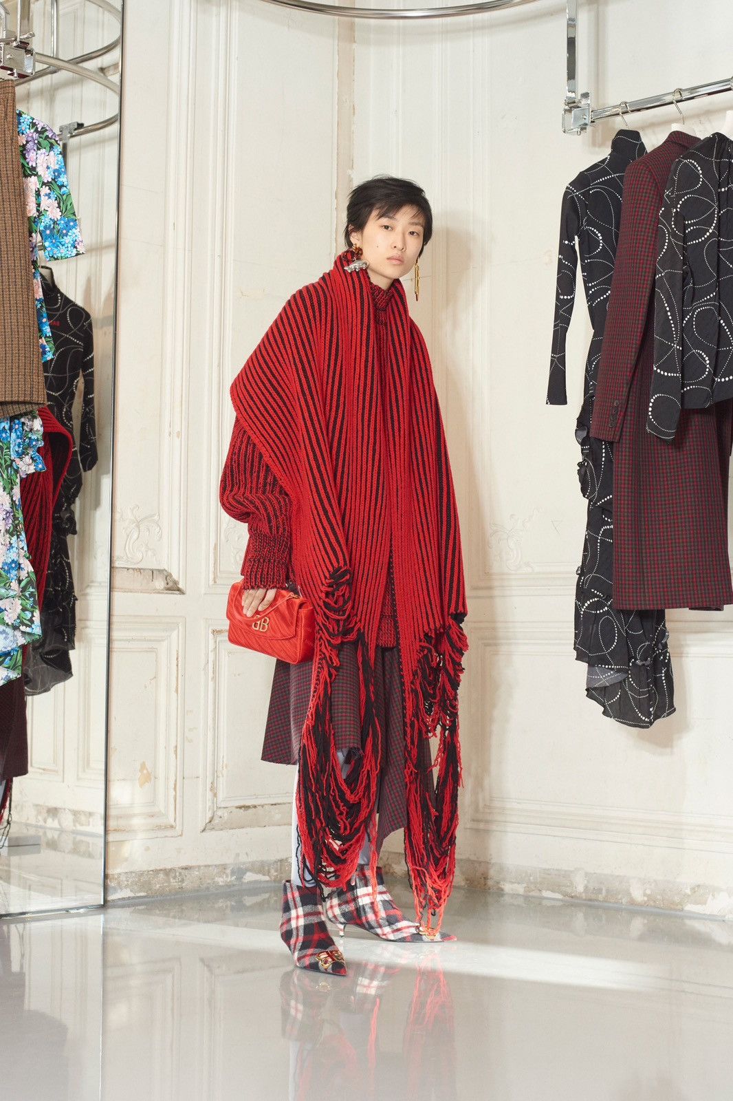 ニット+セーター BALENCIAGA by alexander wang fw13 knit Balenciaga balenciaga by alexander wang fw13 cracked knit | Grailed