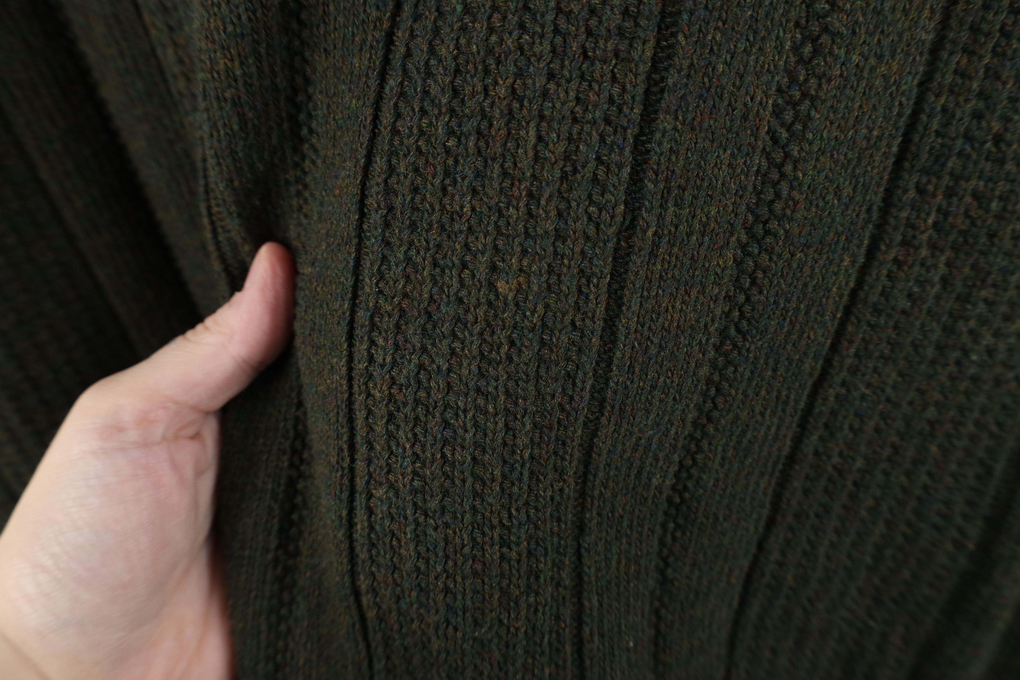 Vintage Vintage 90s Streetwear Fleck Hand Framed Knit Sweater Size US XL / EU 56 / 4 - 4 Thumbnail