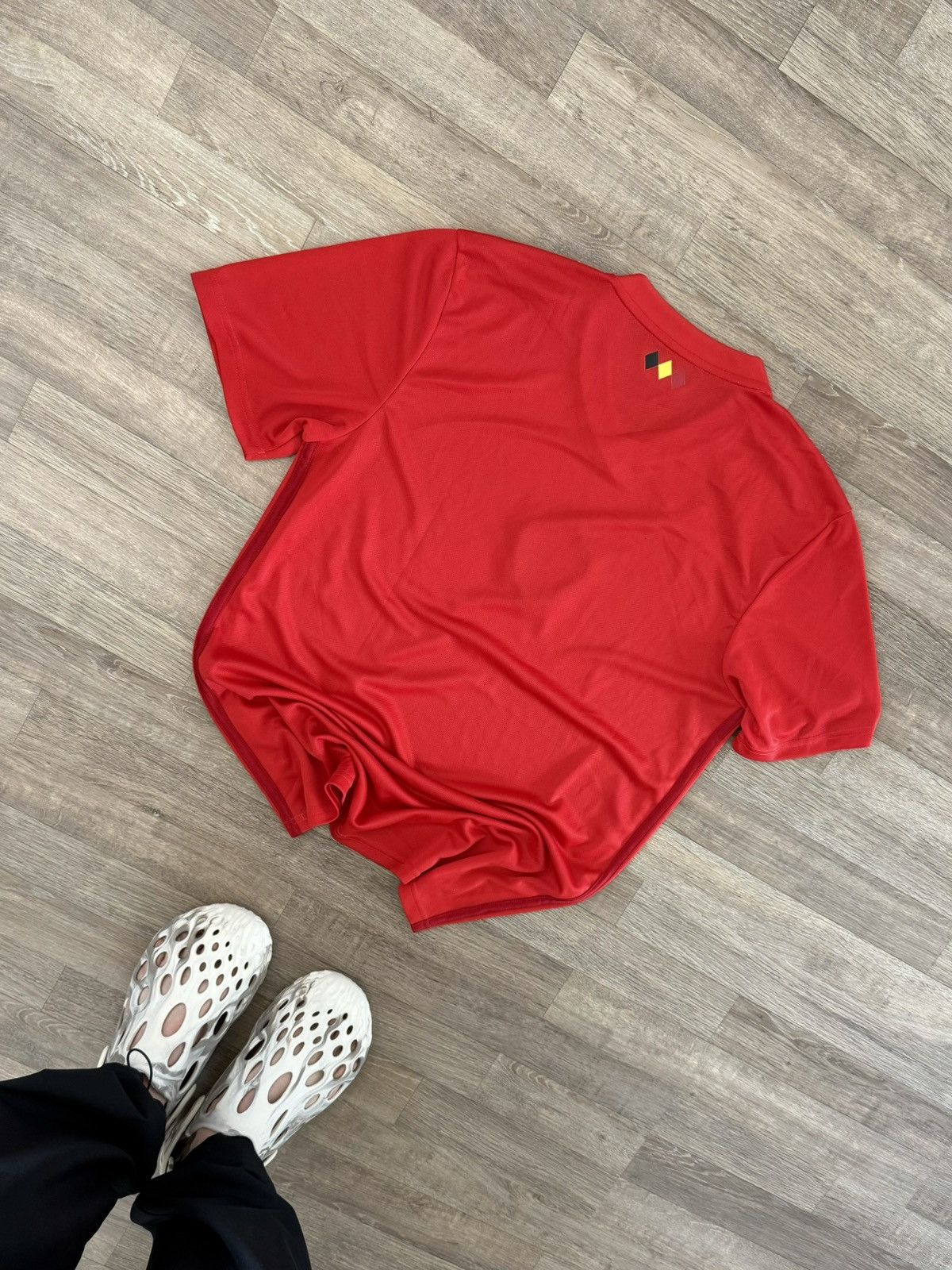 Adidas Adidas Y2k Belgium 2018 Football Soccer Blokecore Jersey Size US M / EU 48-50 / 2 - 2 Thumbnail