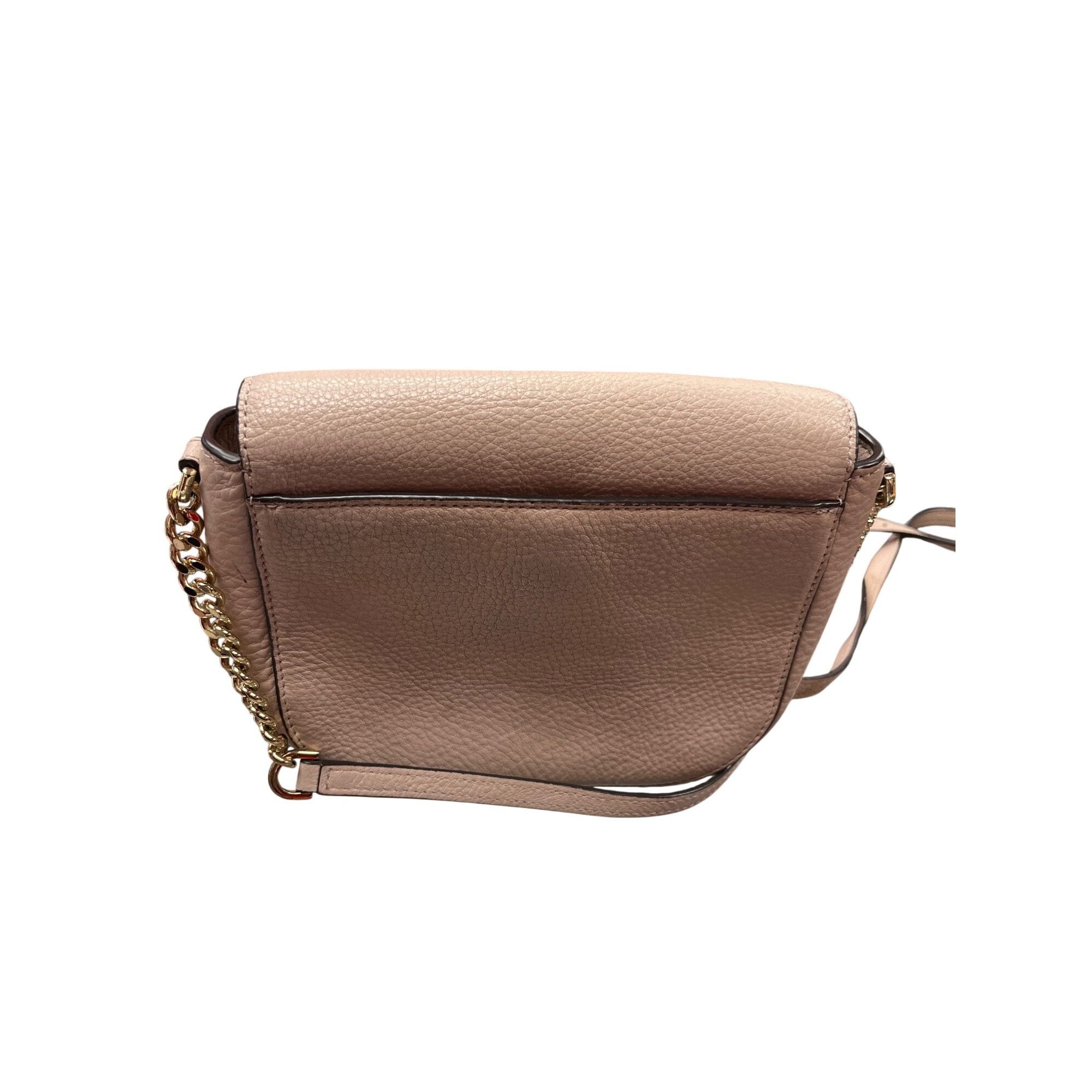Michael Kors Michael Kors wms corral pink goldware leather crossbody shou Size ONE SIZE - 8 Thumbnail