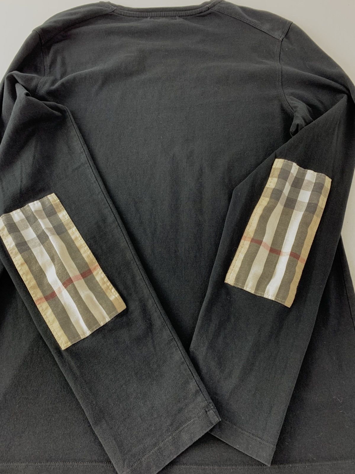 Burberry Hype Burberry London Nova Checked Longsleeve Tee T shirt Size L / US 10 / IT 46 - 4 Thumbnail