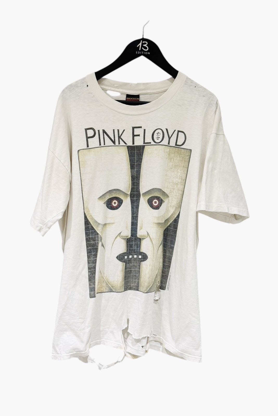 Pink Floyd 1987 Thrashed & Faded Division Bell Pink Floyd Vintage Tee Size US XXL / EU 58 / 5 - 1 Thumbnail