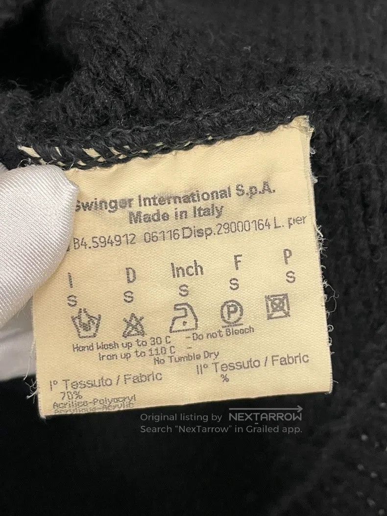 Fendi Fendi Black high neck acrylic vest Size S / US 4 / IT 40 - 5 Thumbnail