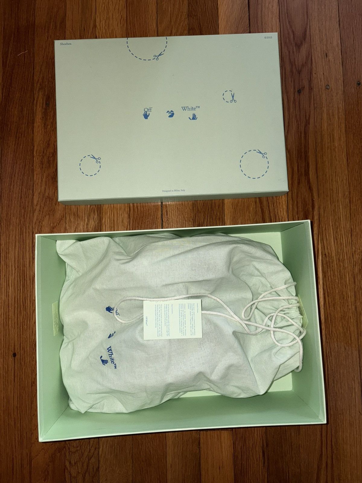 Off-White Off-White - ODSY-2000 in 'White Light Blue' Size US 9 / EU 42 - 13 Thumbnail