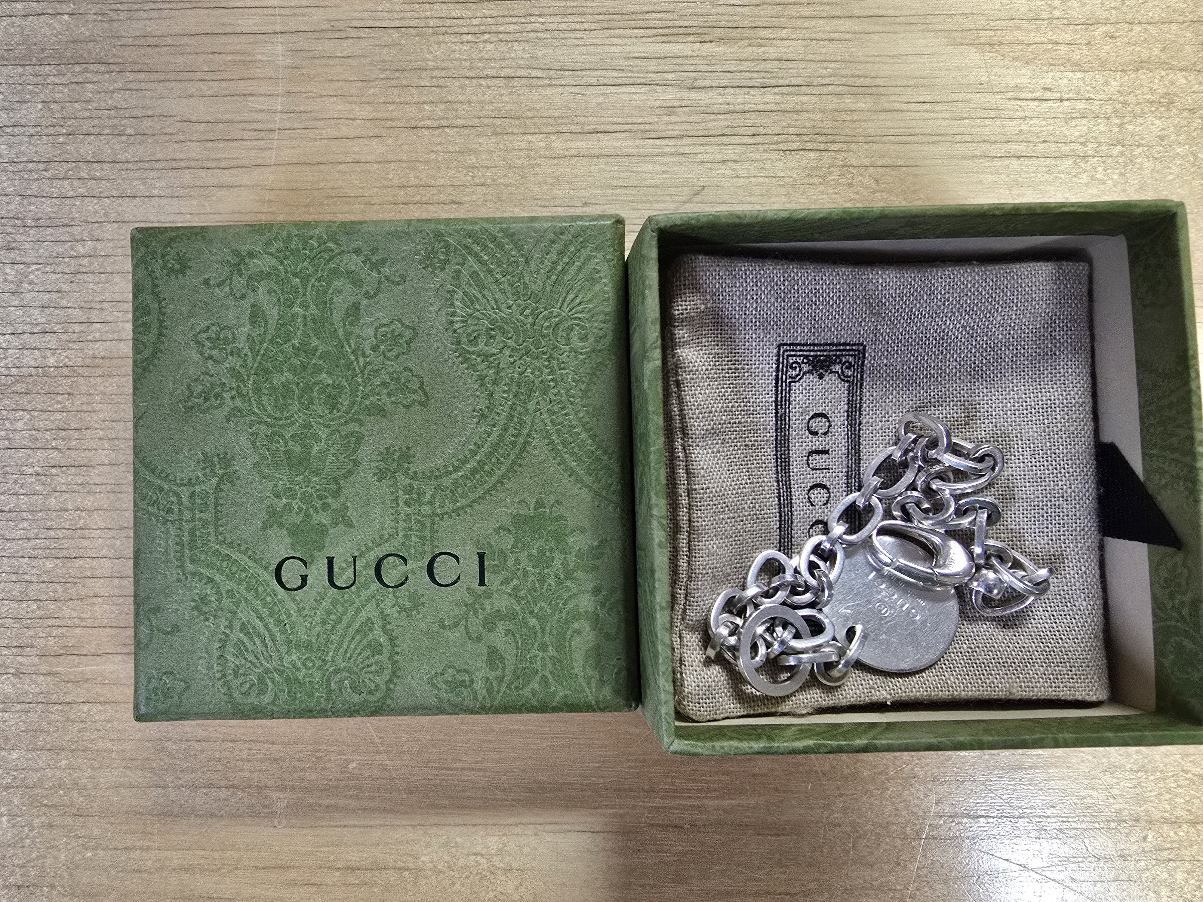 Gucci 925 7.5 Inch Bracelet in Silver, Women's