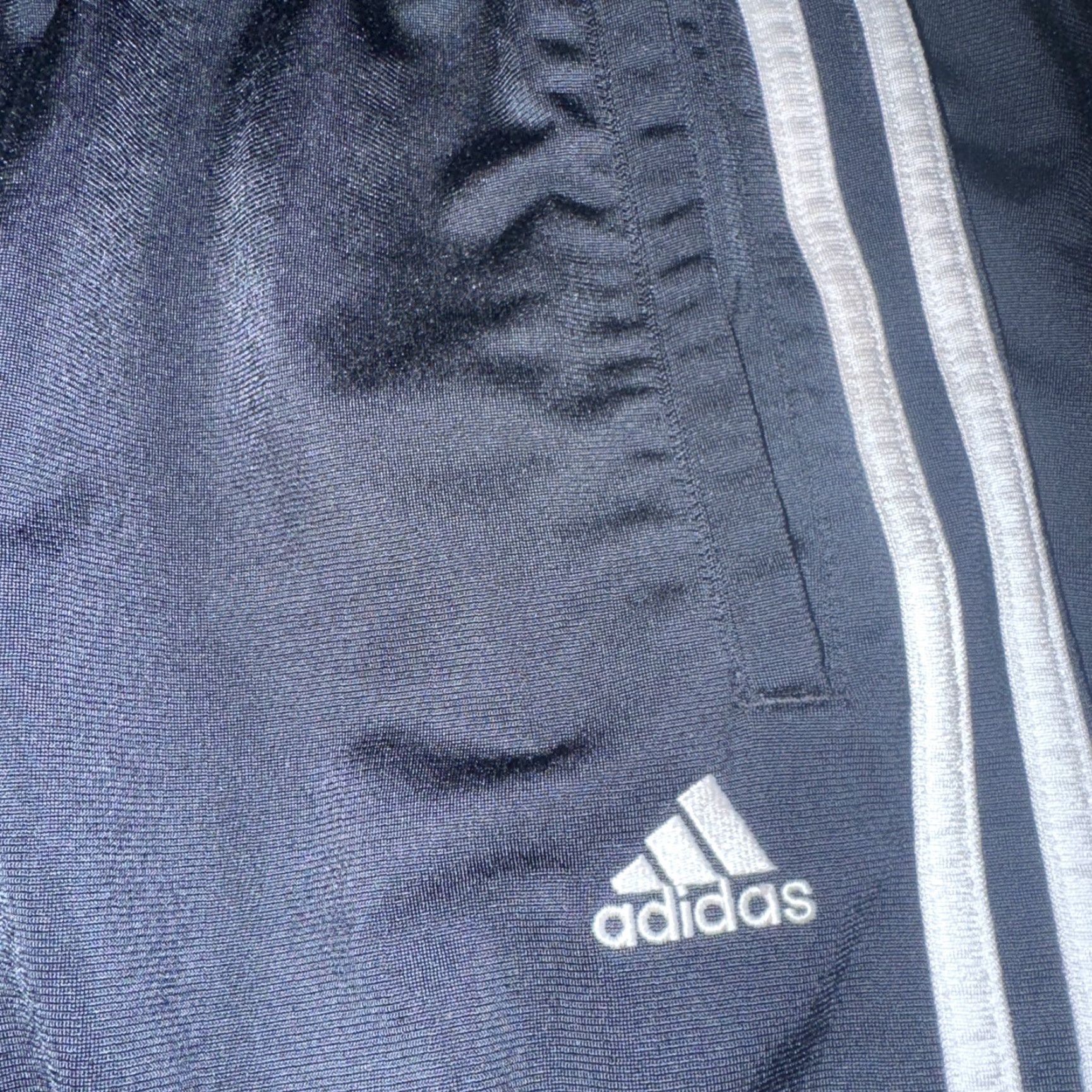 Adidas Adidas Breakaway Pants Black L 38x30 Men Track Pants Activewear Regular Mens Size US 33 - 4 Thumbnail