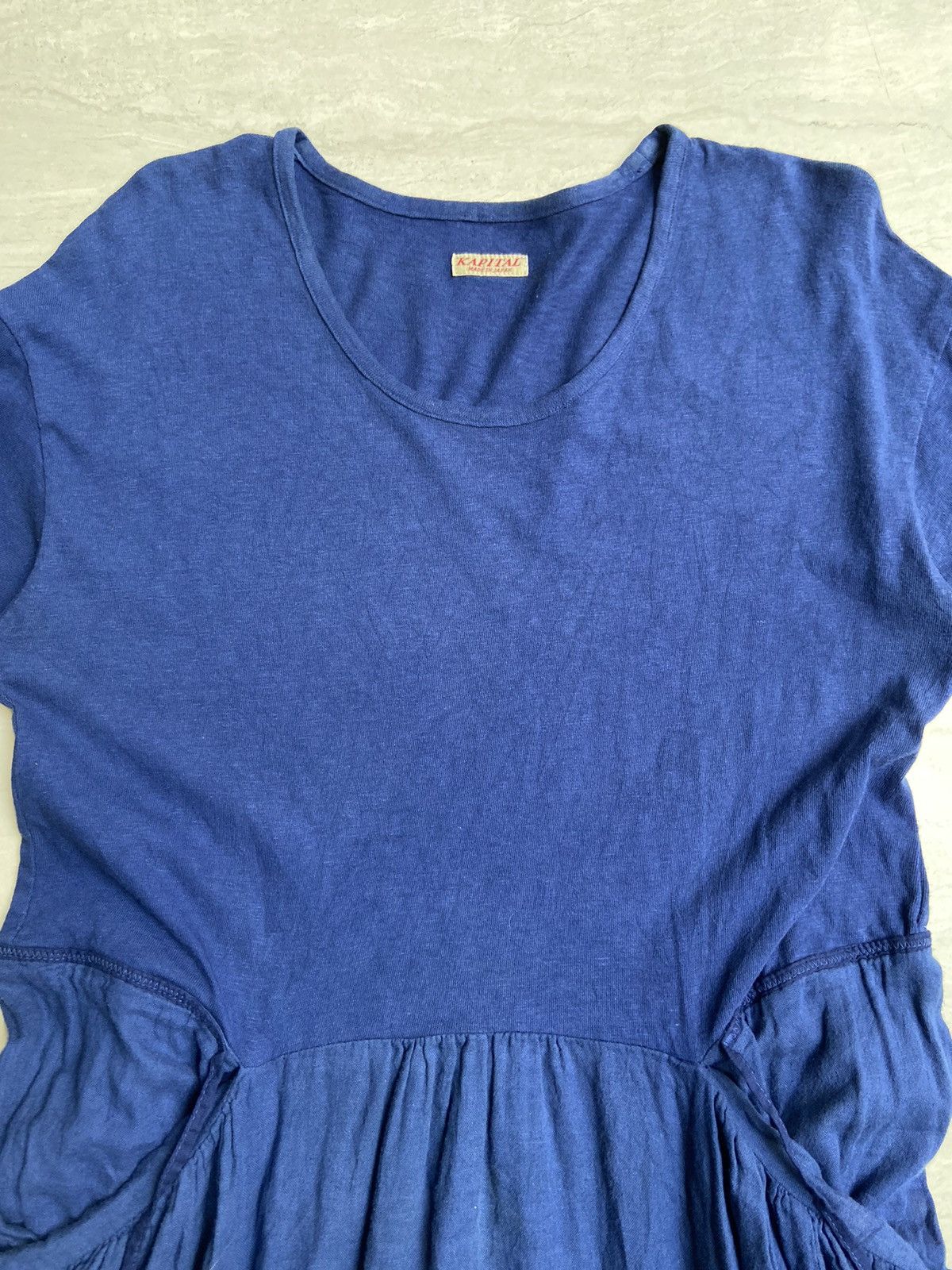 Kapital KAPITAL Blue Long T-Shirt Size US S / EU 44-46 / 1 - 10 Thumbnail