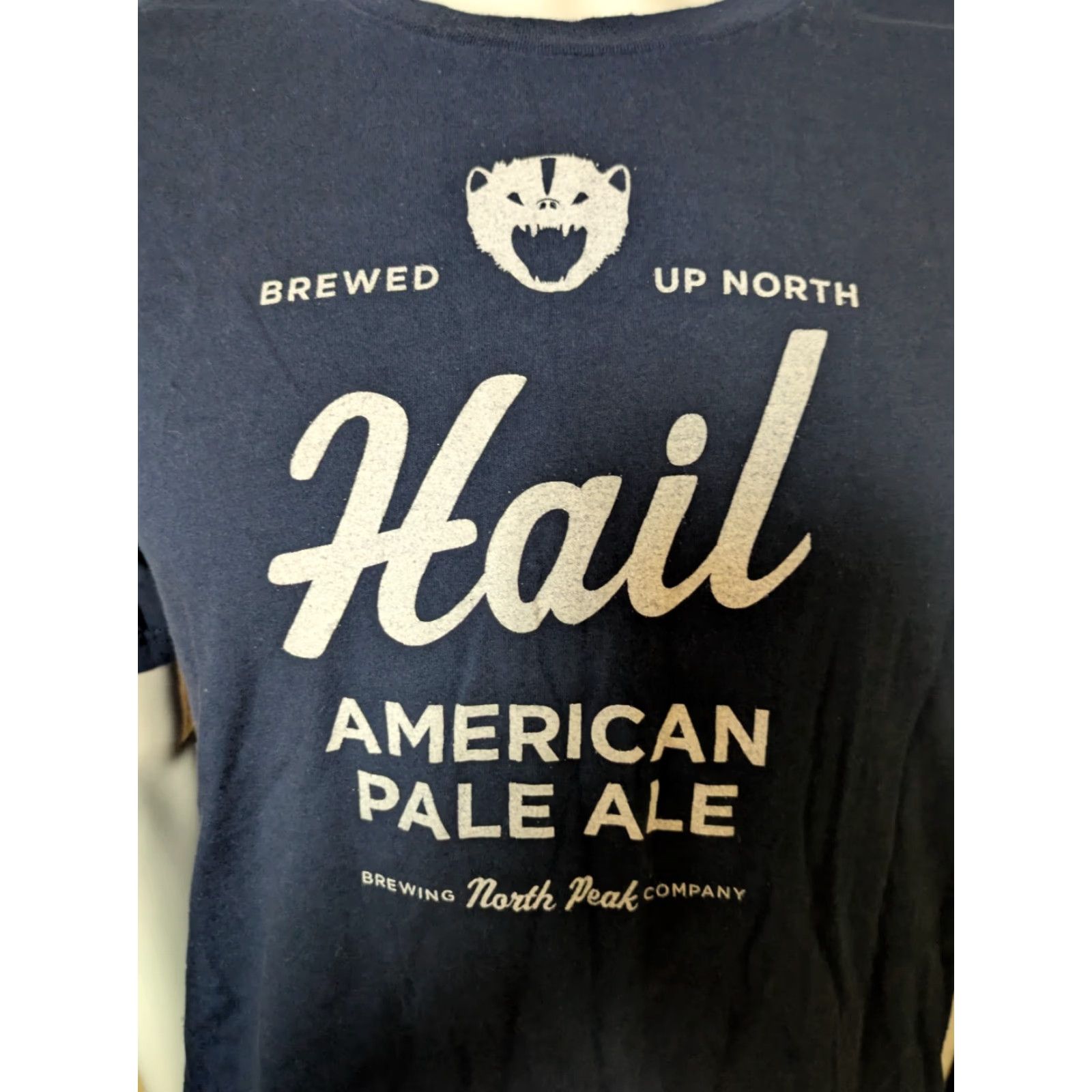 Bell North Peak Hail Pale Ale Traverse City MI Logo T Shirt XL Craft Beer Nice Size US XL / EU 56 / 4 - 2 Thumbnail
