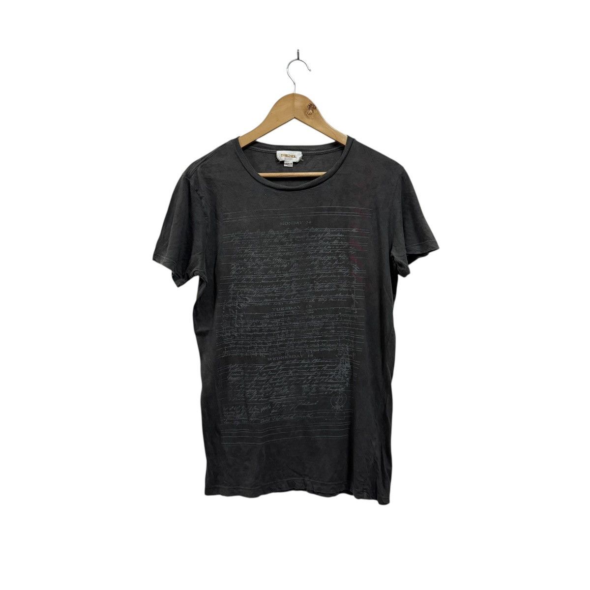 Diesel Diesel Poem Tshirt Size US M / EU 48-50 / 2 - 1 Thumbnail