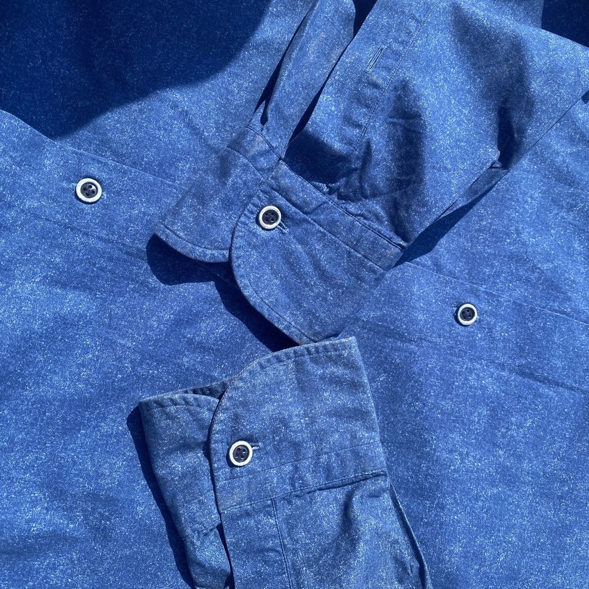 Other Men’s CAMICERIA TEXTURED BLUE PRINT COTTON SHIRT SIZE 41 Size US L / EU 52-54 / 3 - 6 Thumbnail