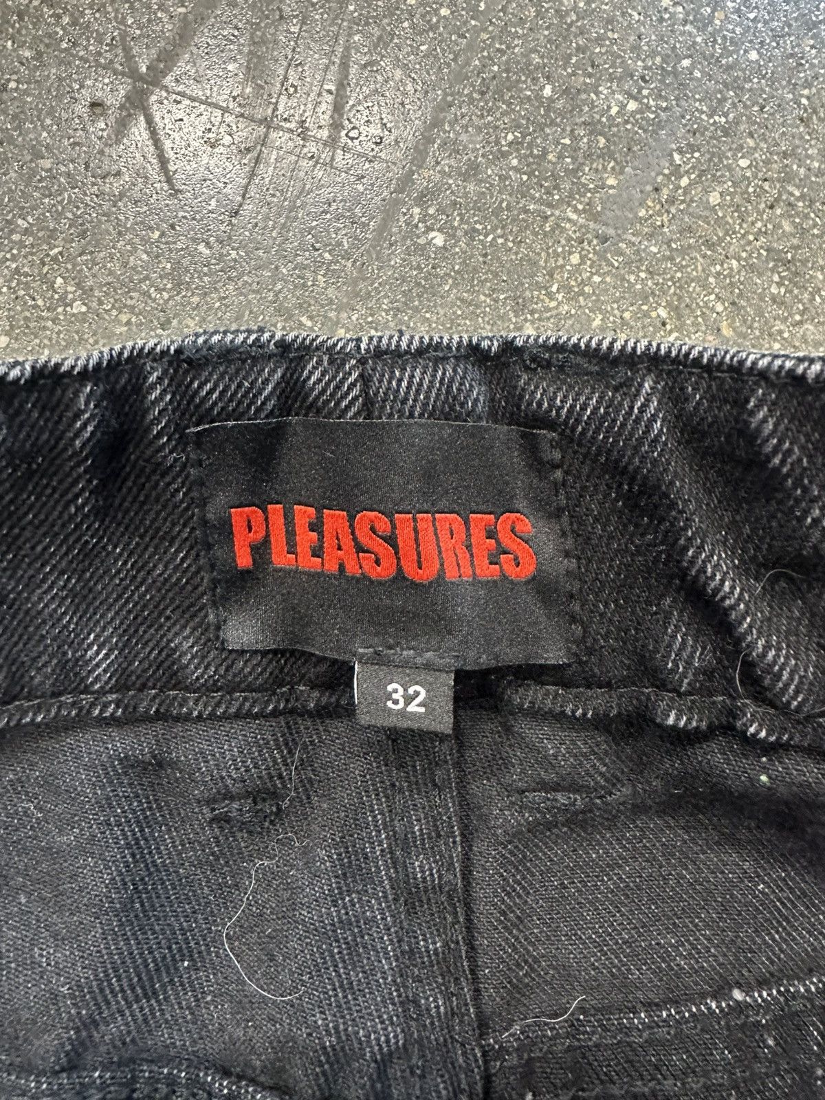 Pleasures Pleasures 5 pocket Denim Jeans Black Size US 32 / EU 48 - 3 Thumbnail