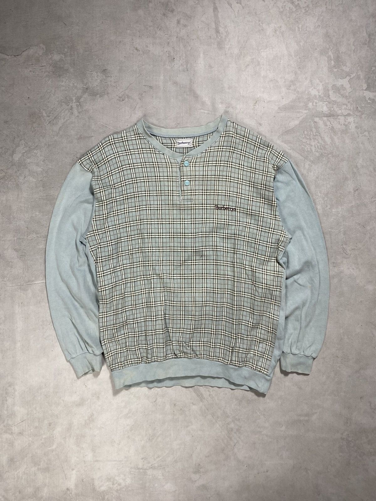 Burberry × Burberry Prorsum Vintage Burberry Nova Check Longsleeve Size US M / EU 48-50 / 2 - 1 Thumbnail
