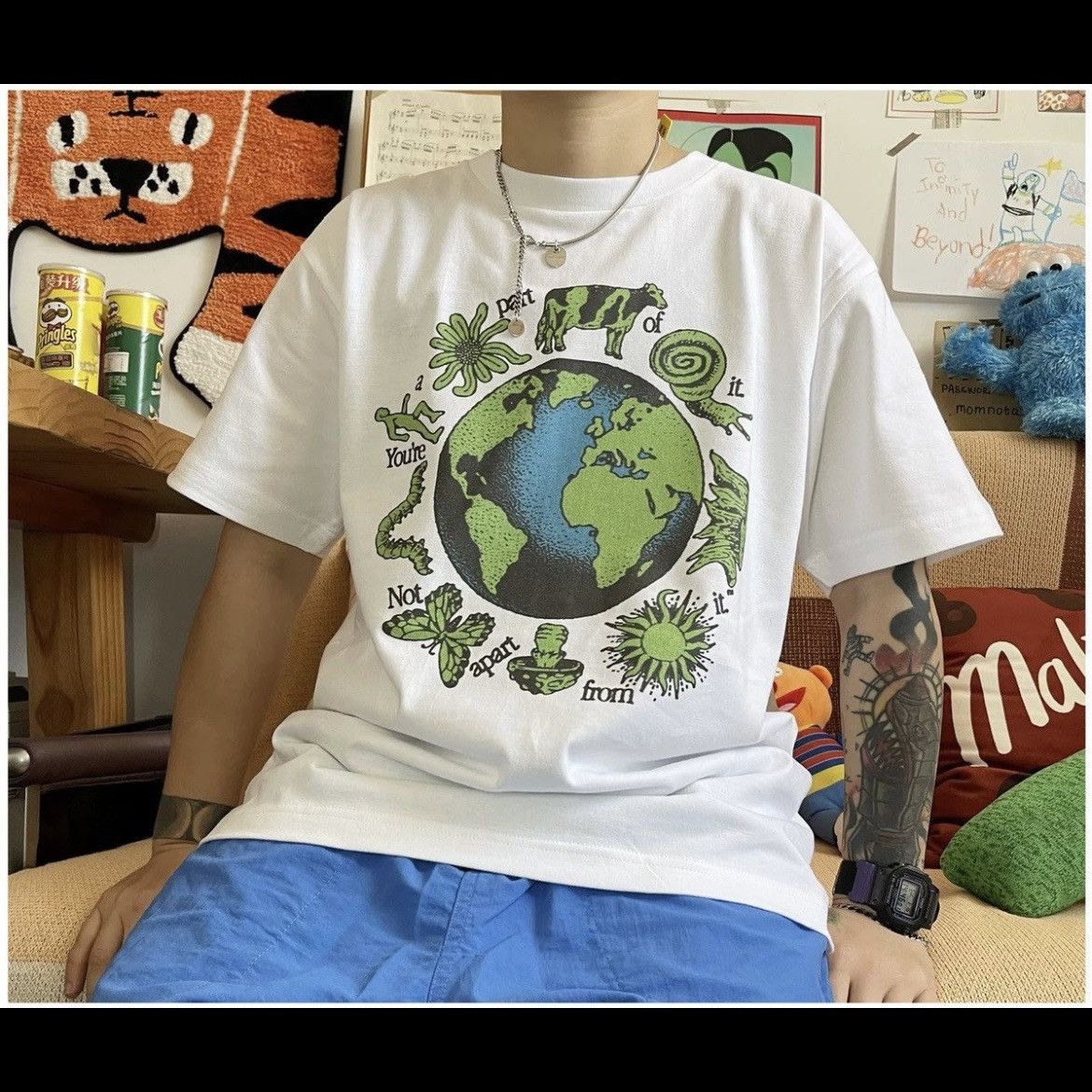 Japanese Brand × Vintage Retro punk shirt Size ONE SIZE - 1 Thumbnail