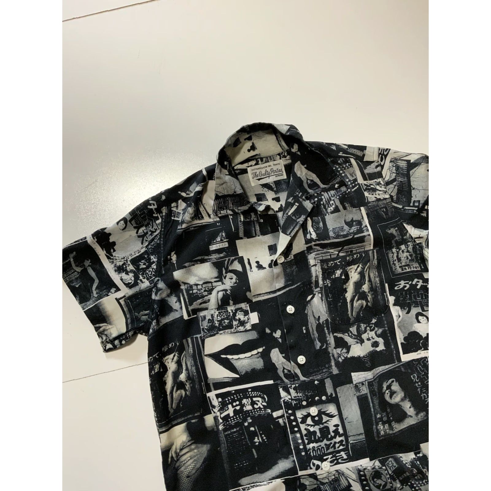 Wacko Maria VINTAGE Wacko Maria X The Guilty Parties Paradise Tokyo Daido Moriyama Button Shirt Sz.S Size US S / EU 44-46 / 1 - 3 Thumbnail