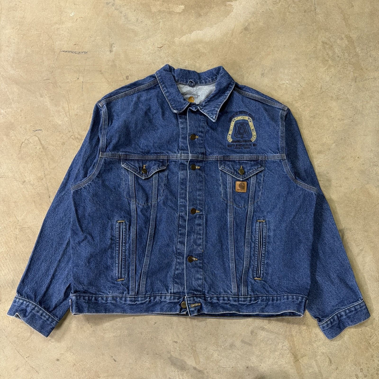 Carhartt × Streetwear × Vintage 90s Denim Carhartt J08-DST Vintage
